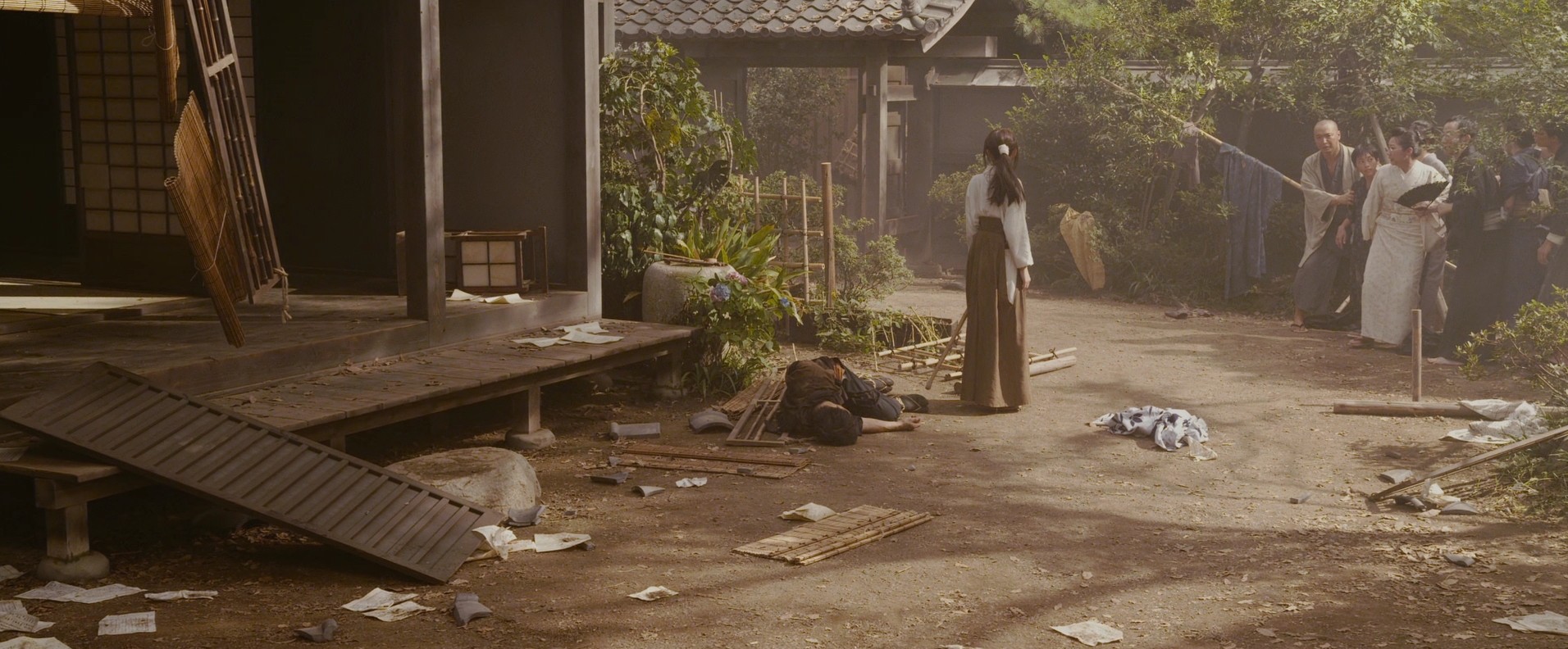 Rurouni Kenshin Part I: Origins (2012) —  shot,  lighting