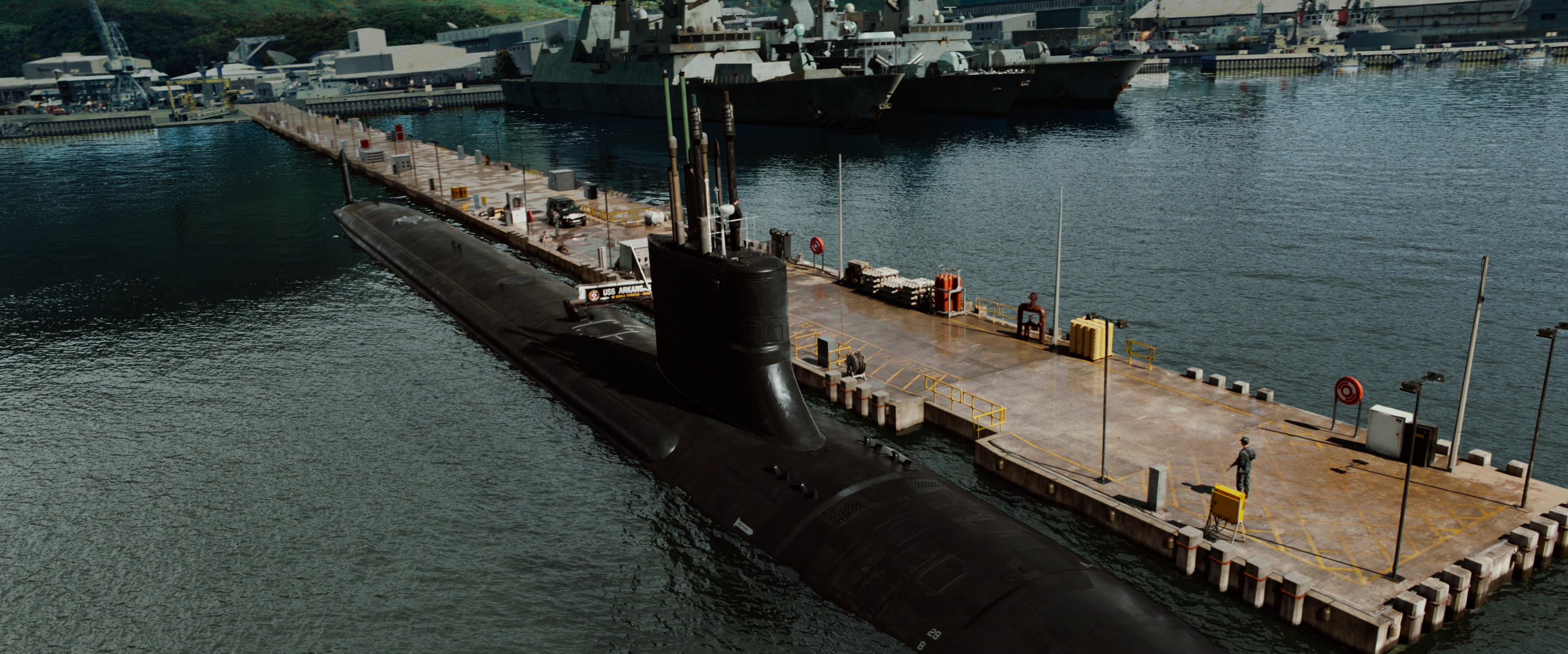 Hunter Killer (2018) —  shot,  lighting