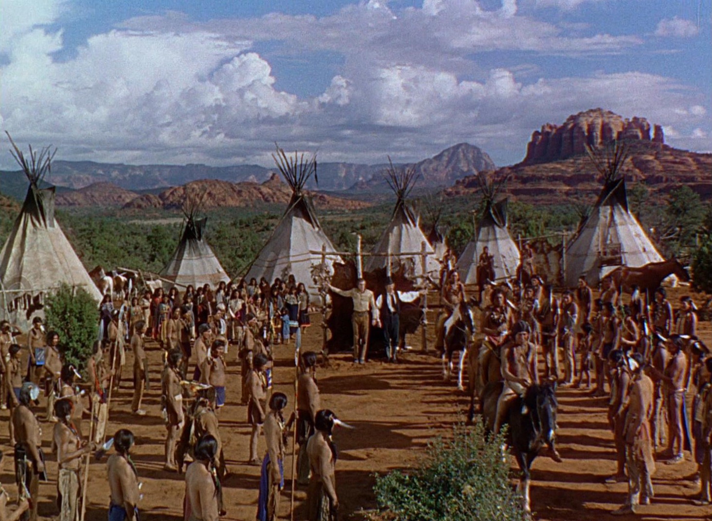 Comanche Territory (1950) —  shot,  lighting