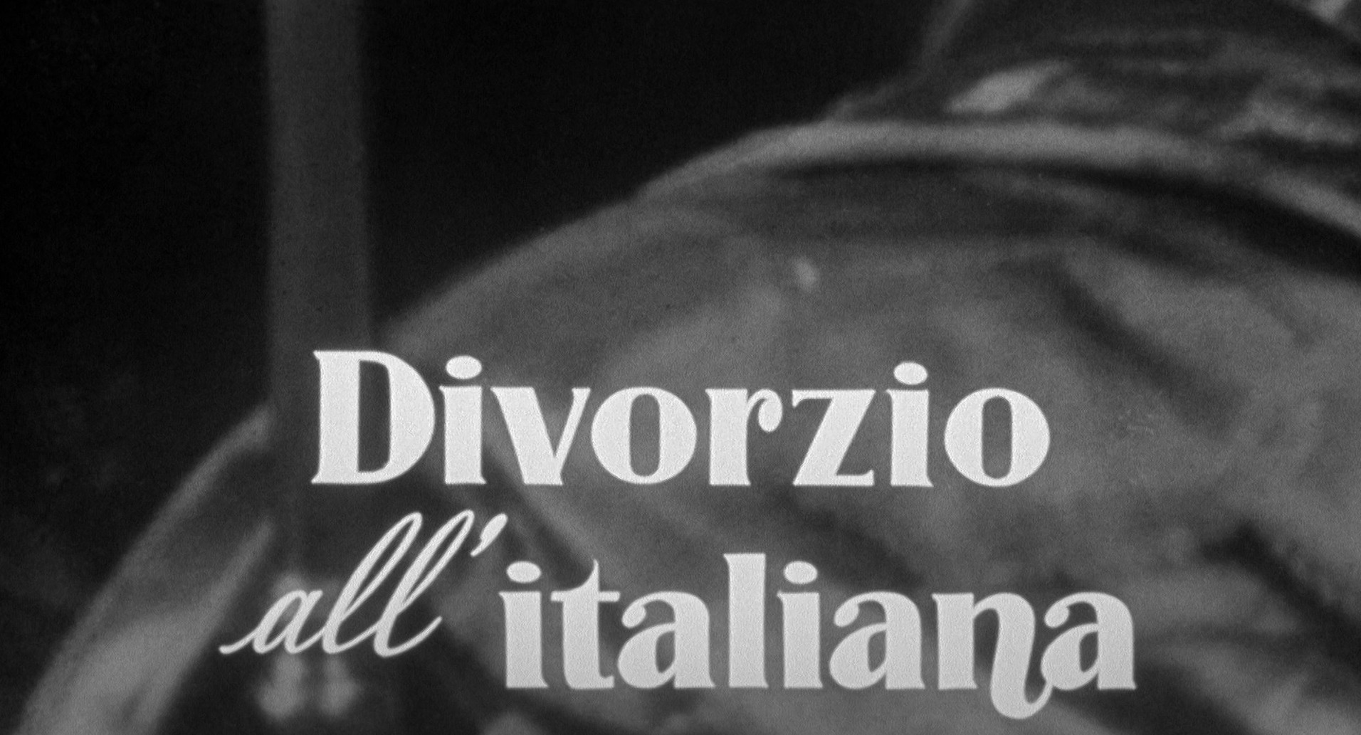 Divorce Italian Style (1961) —  shot,  lighting