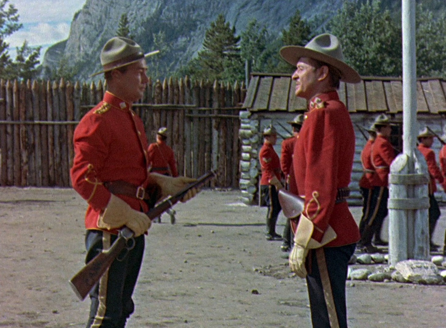 O'Rourke of the Royal Mounted (1954) —  shot,  lighting