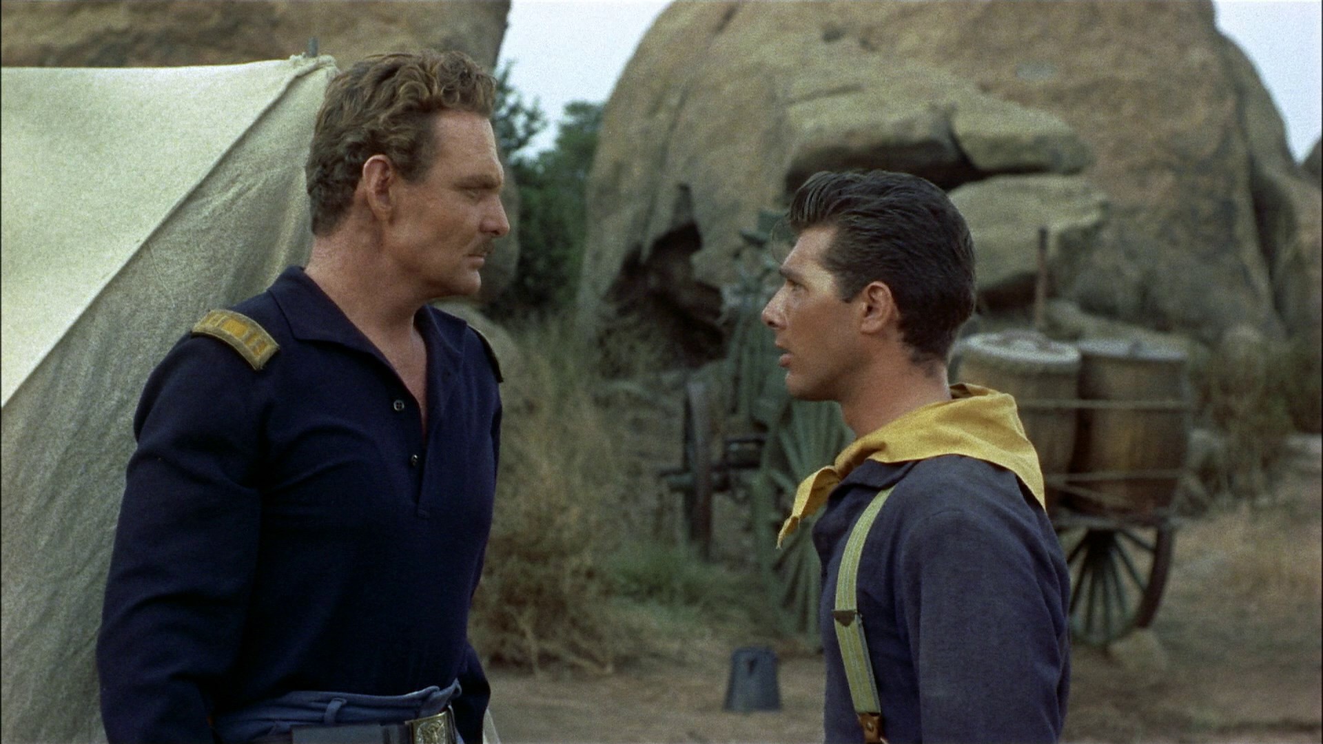 Seminole Uprising (1955) —  shot,  lighting