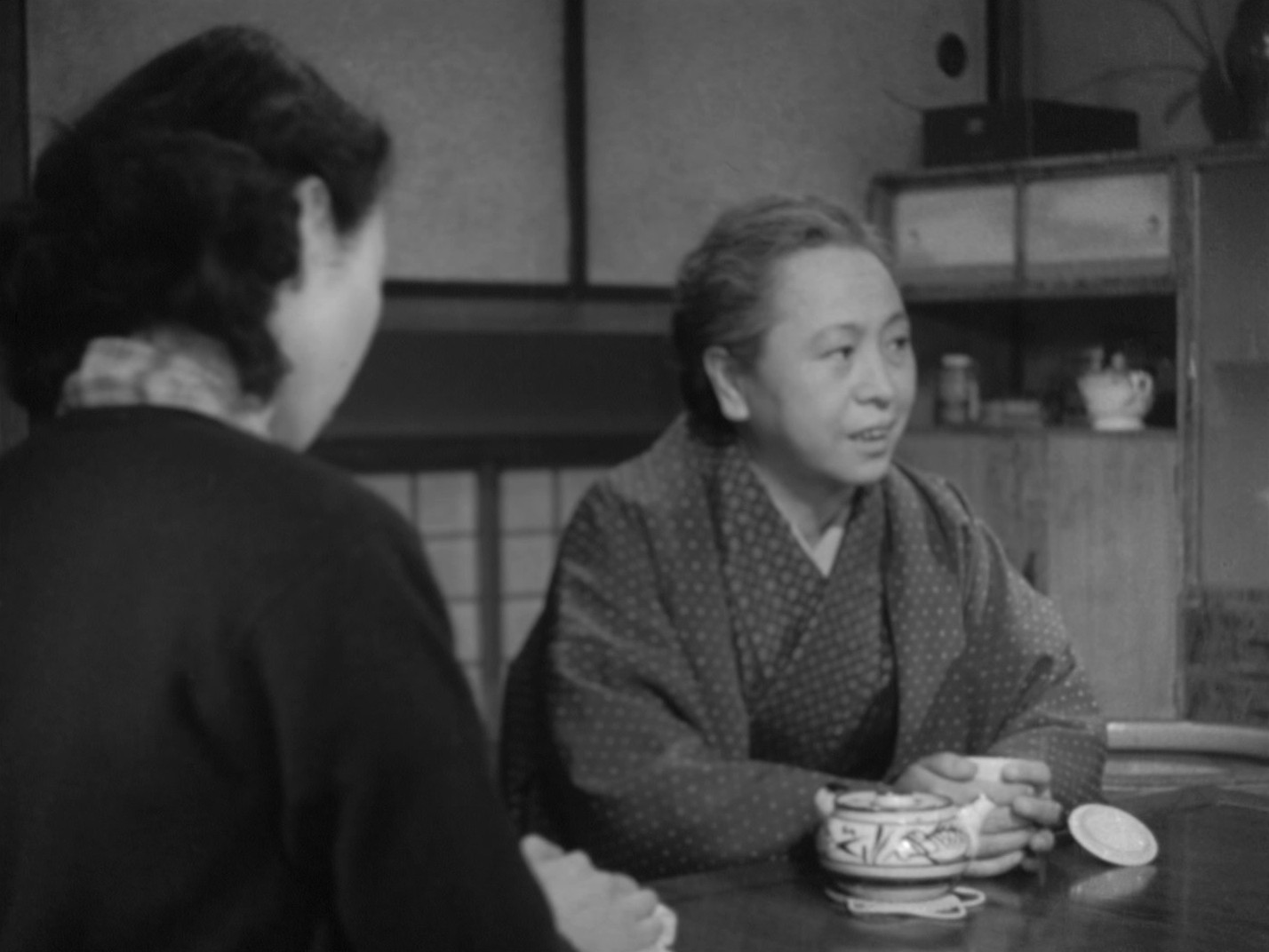 Yama no oto (1954) —  shot,  lighting