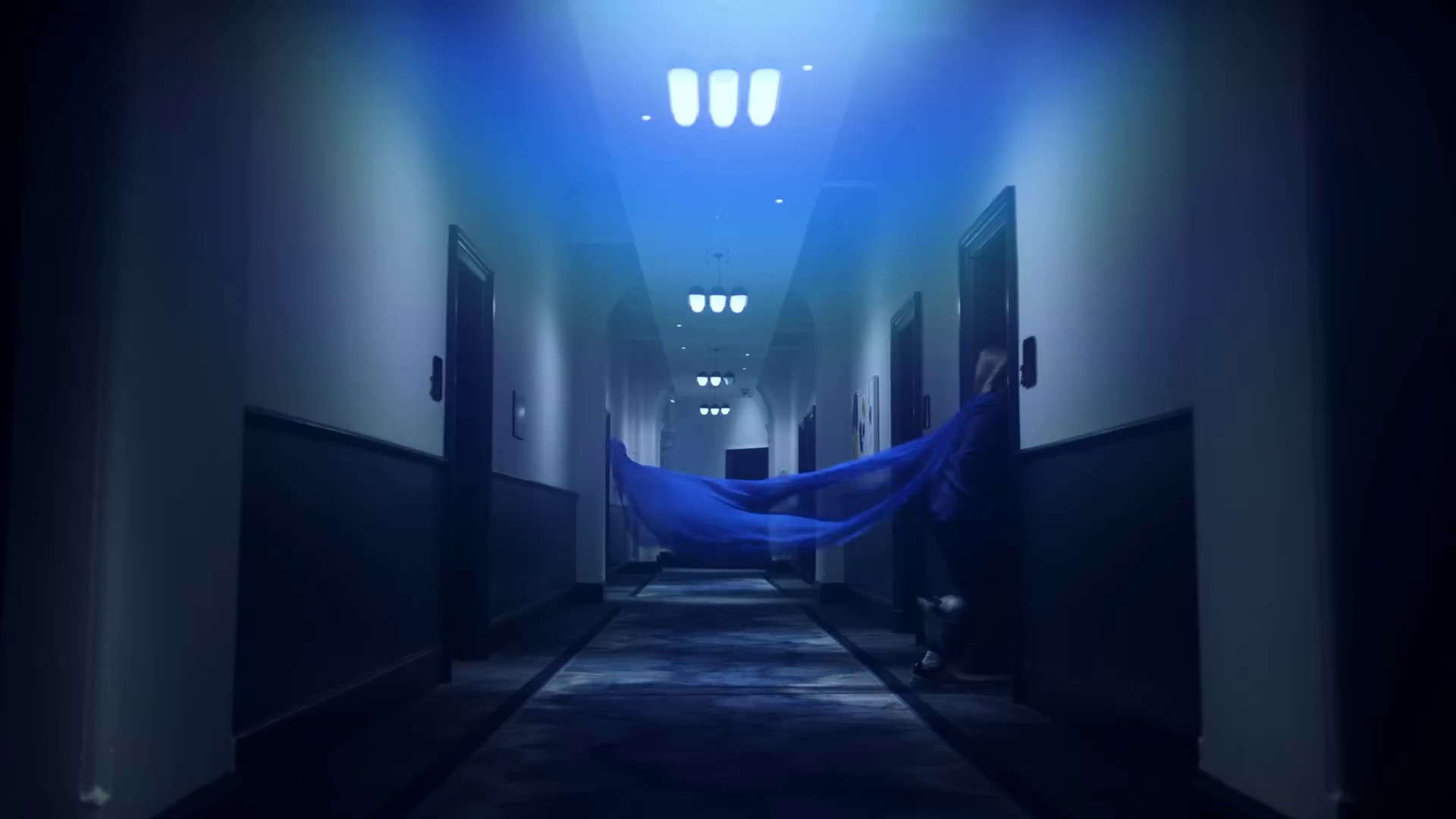 Hotel Corridors (2022) —  shot,  lighting