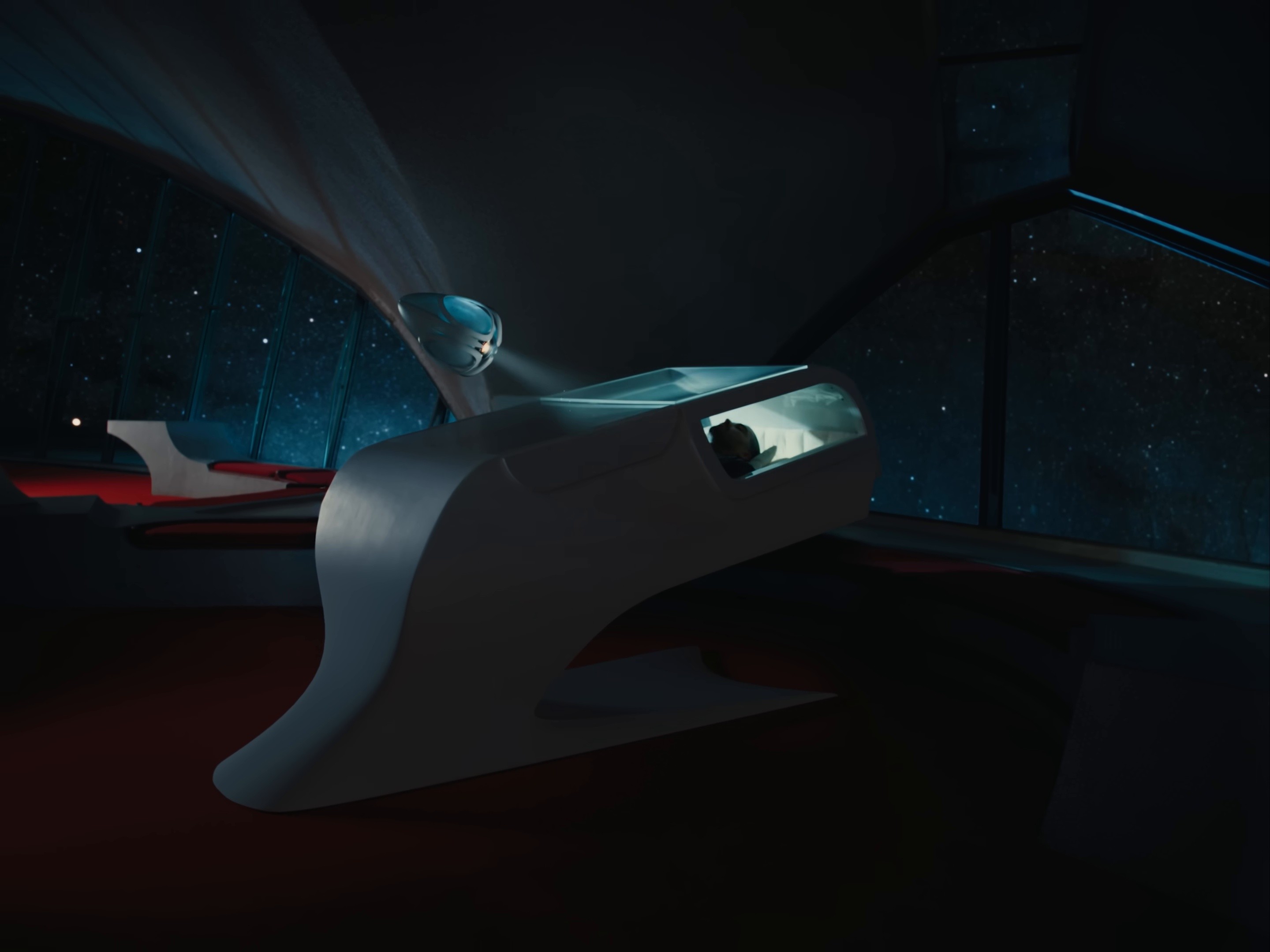 EYES CLOSED (2025) —  shot,  lighting