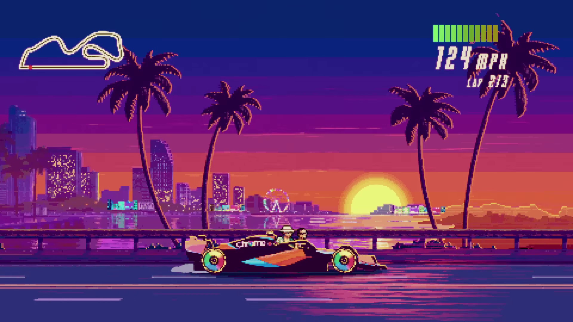 Pit Stop (2024) —  shot,  lighting