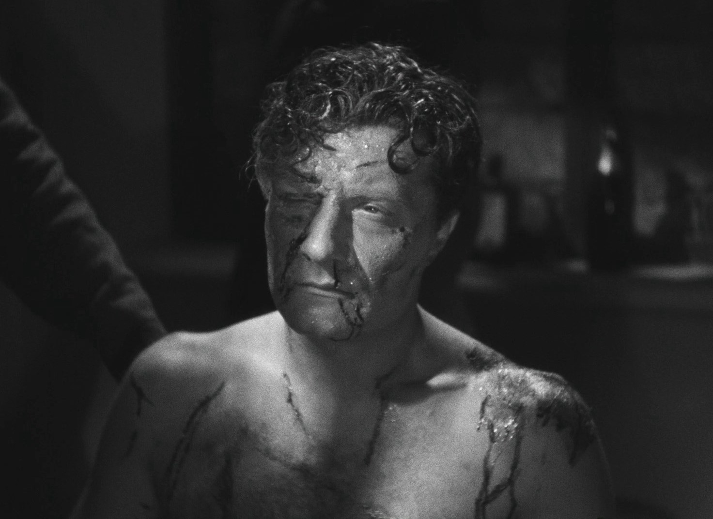 Rome, Open City (1945) —  shot,  lighting