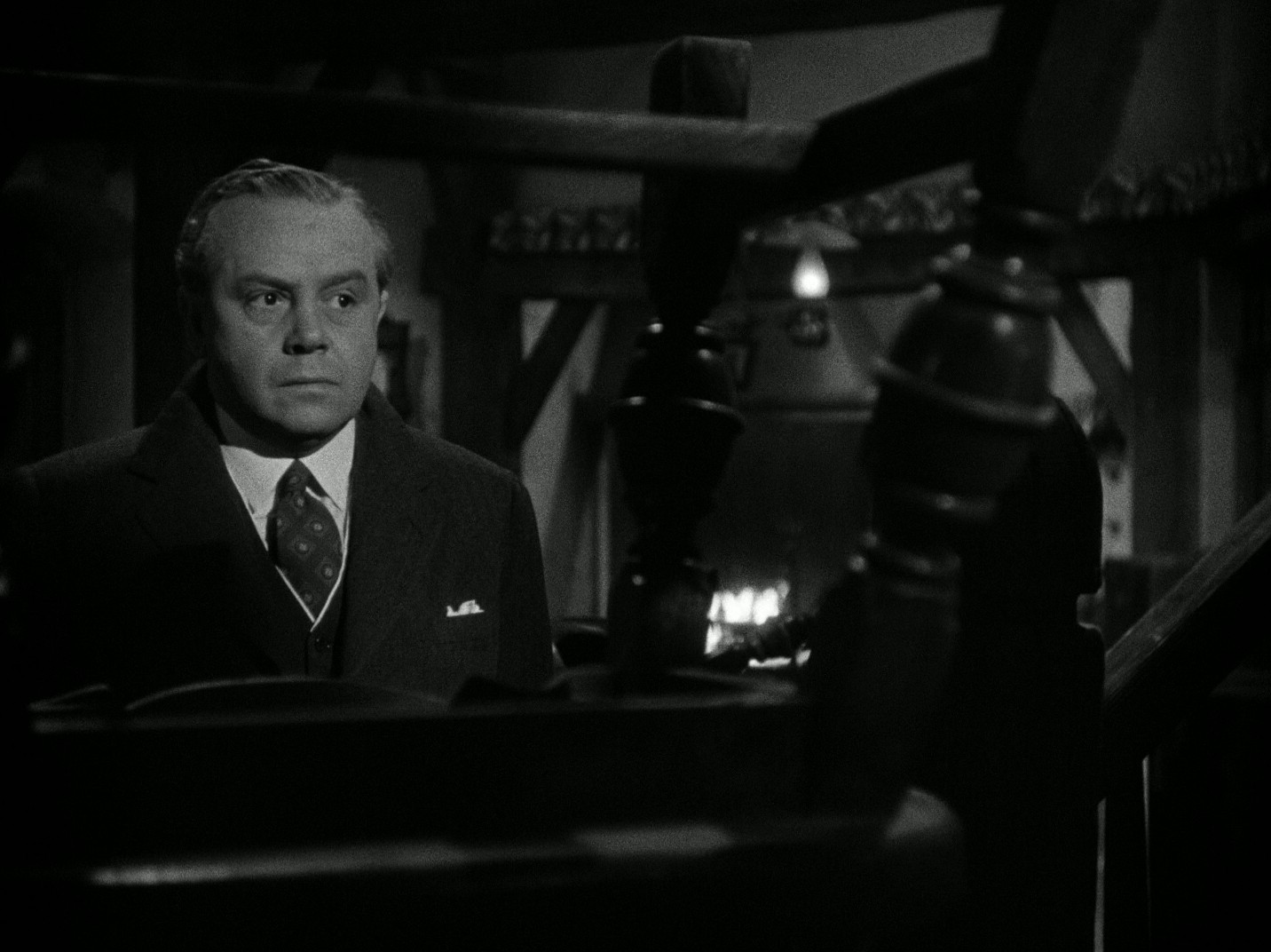 So Dark the Night (1946) —  shot,  lighting