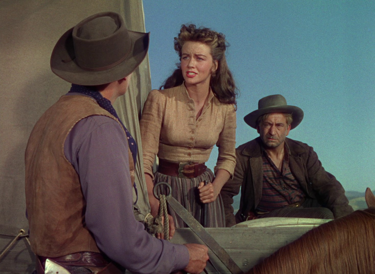 South of St. Louis (1949) —  shot,  lighting