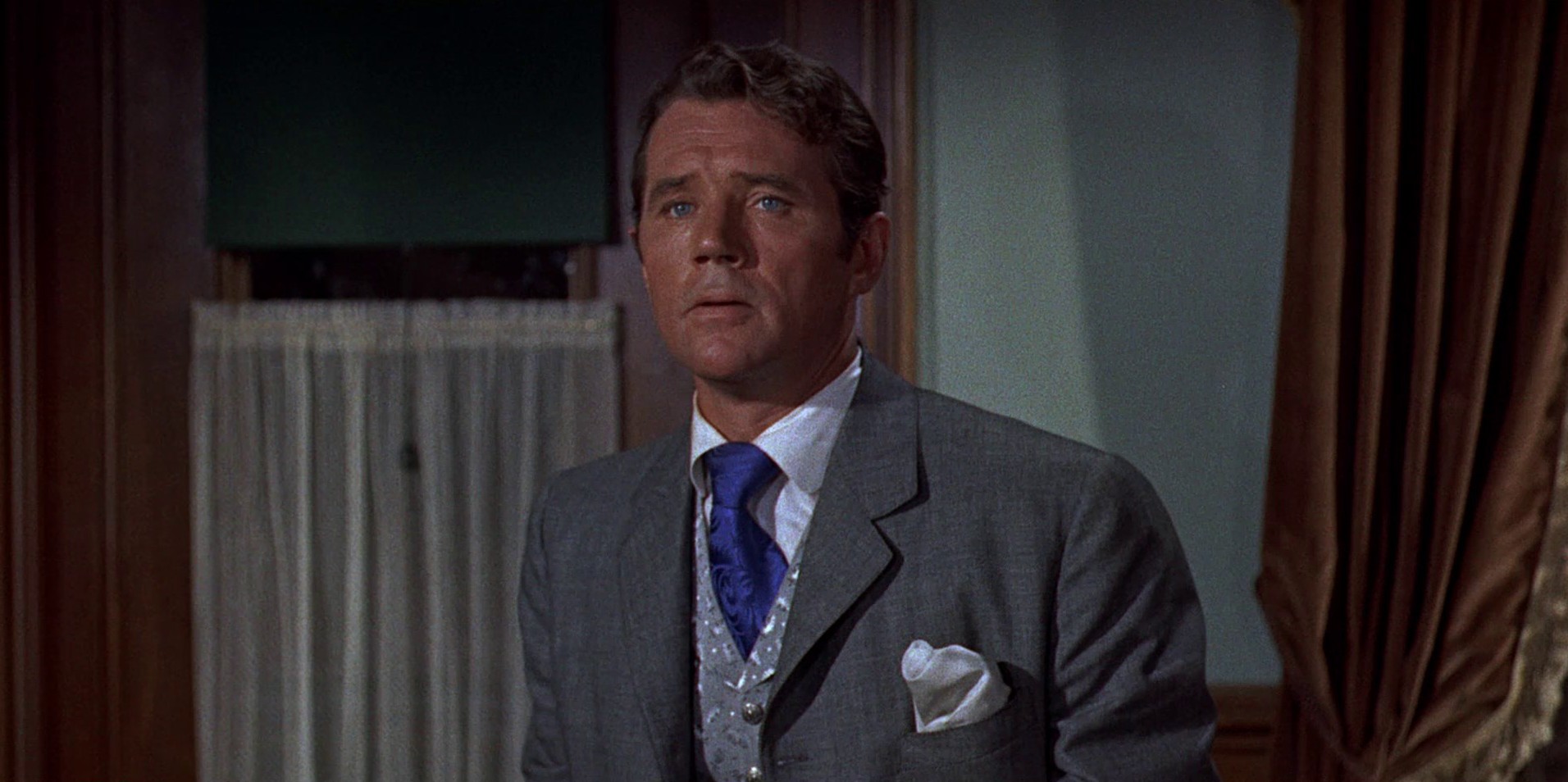 The Yellow Mountain (1954) —  shot,  lighting