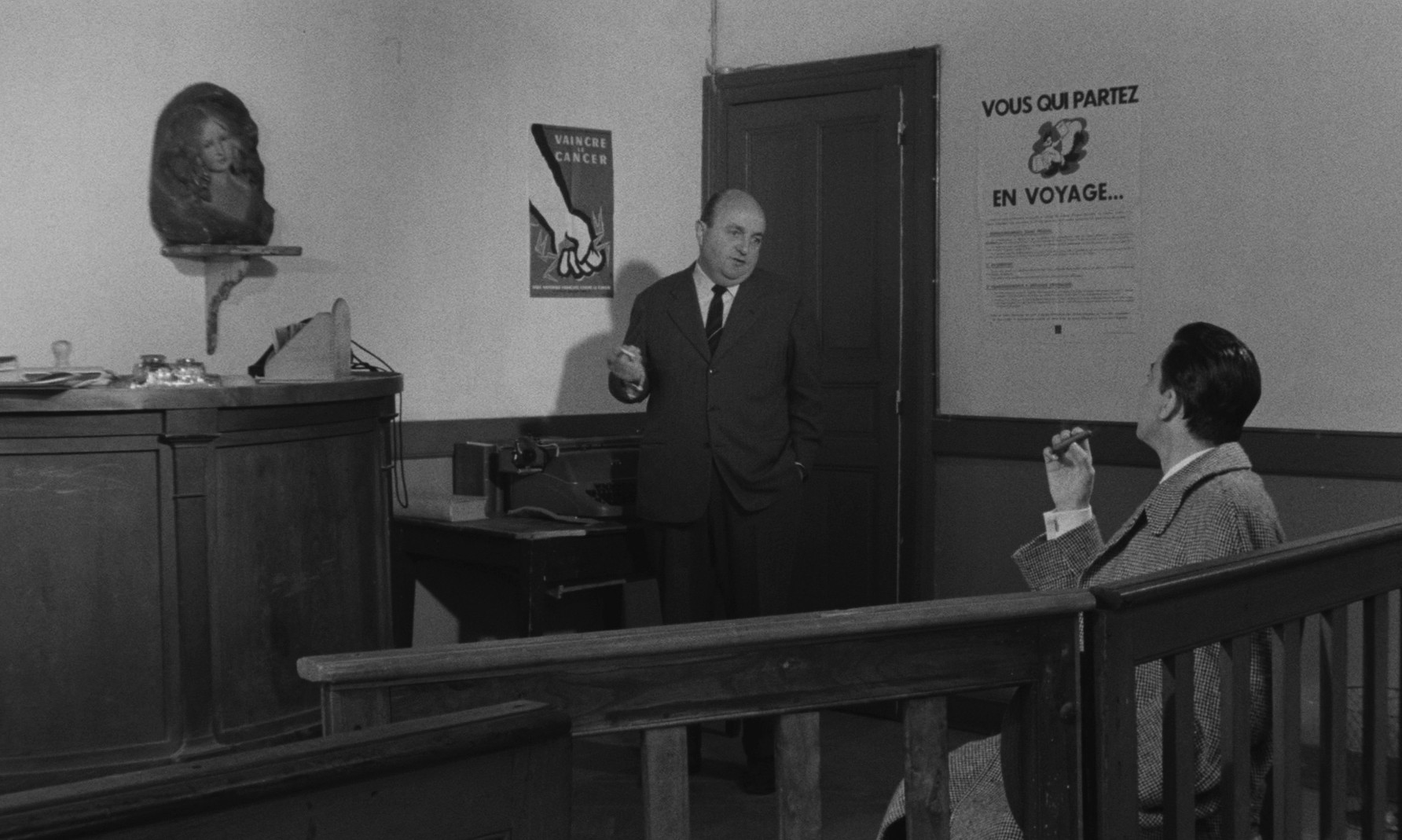 The Black Monocle (1961) —  shot,  lighting