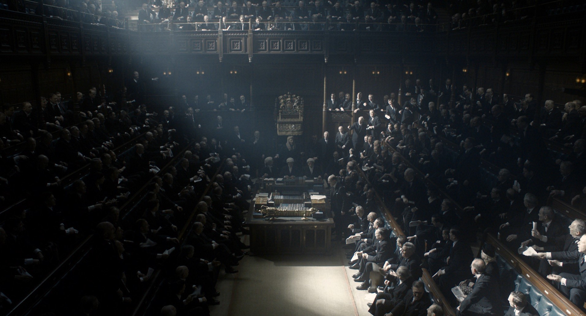 Darkest Hour (2017) —  shot,  lighting