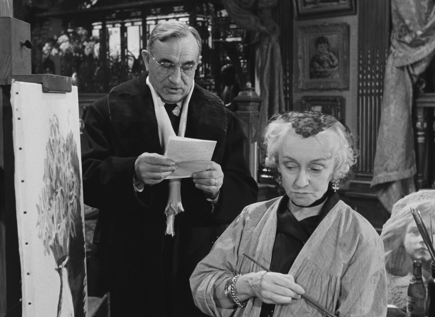 On Trial (1954) —  shot,  lighting