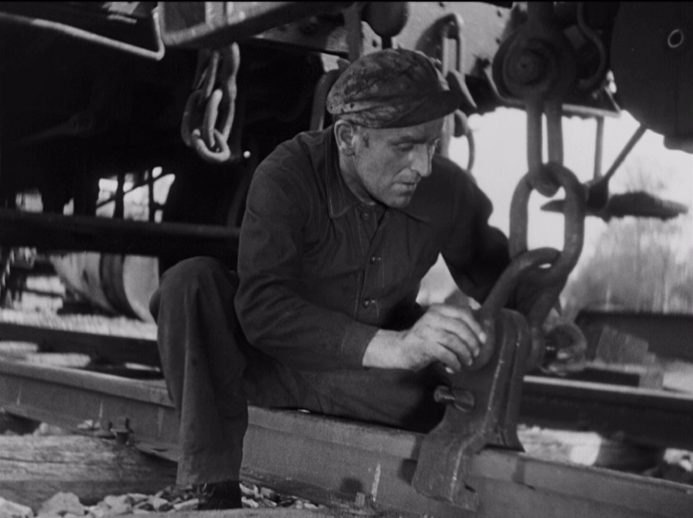 The Battle of the Rails (1946) —  shot,  lighting