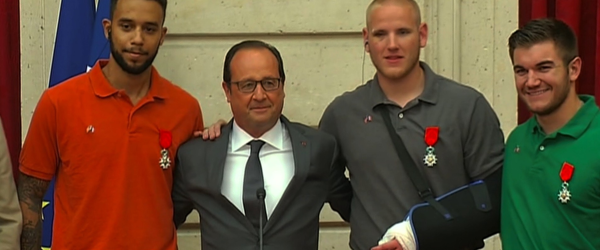 The 15:17 to Paris (2018) —  shot,  lighting