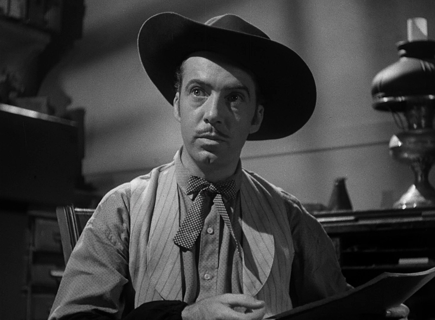 Badlands of Dakota (1941) —  shot,  lighting