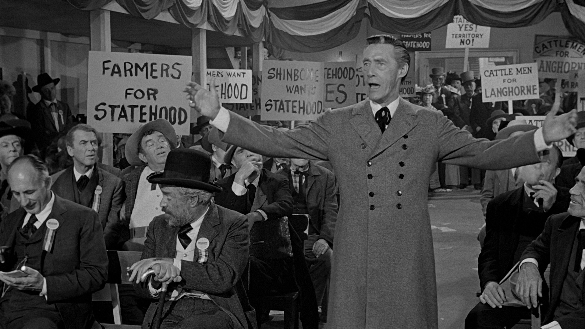 The Man Who Shot Liberty Valance (1962) —  shot,  lighting