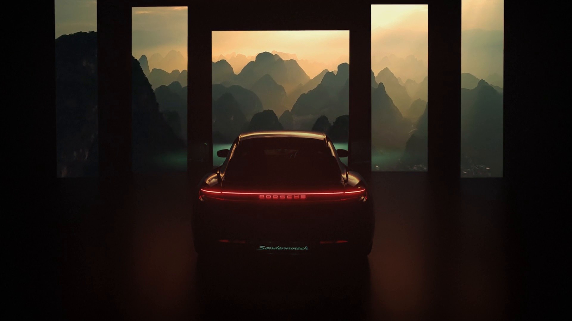 PORSCHE CELESTIAL JADE DC (2024) —  shot,  lighting