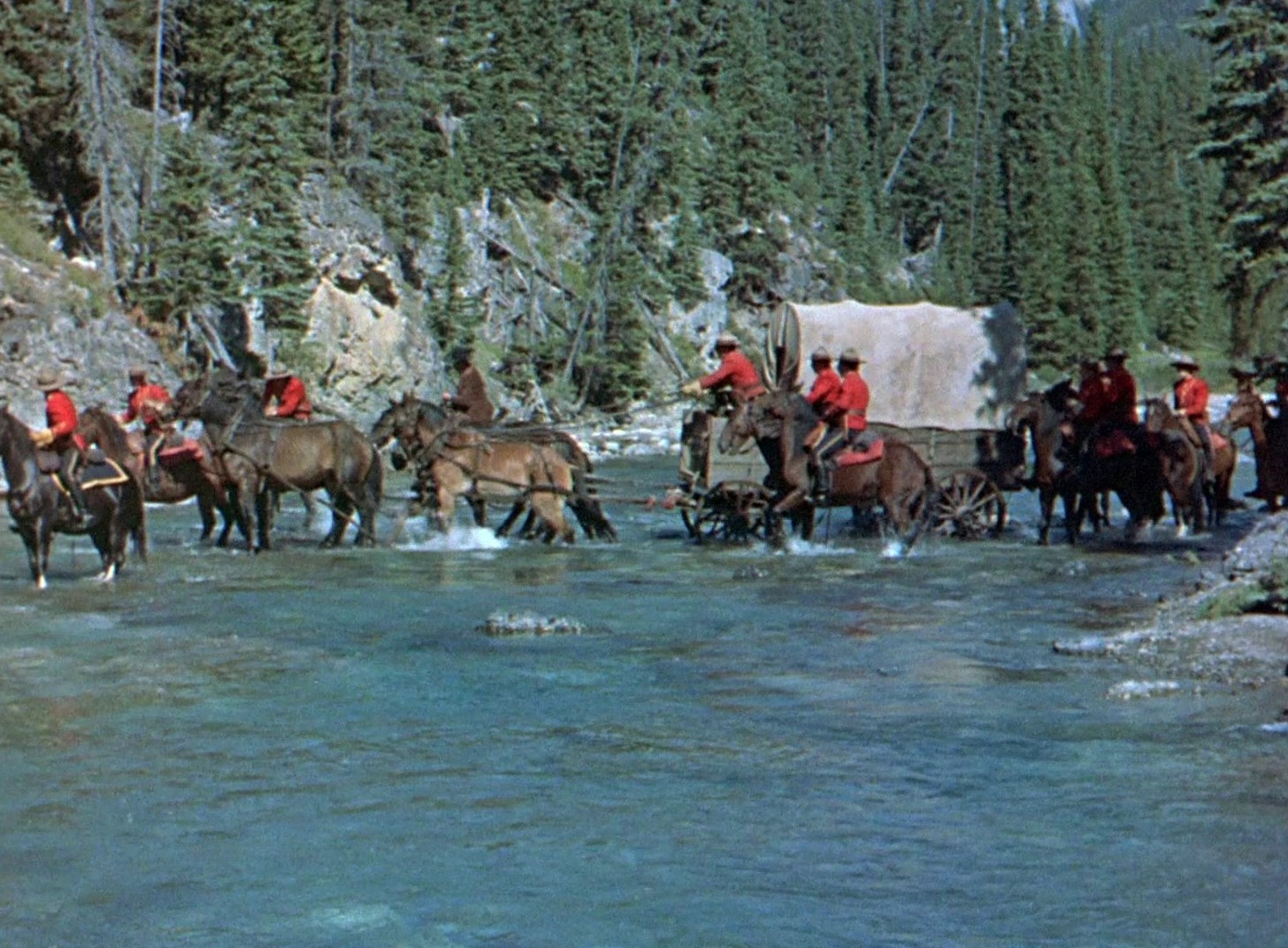 O'Rourke of the Royal Mounted (1954) —  shot,  lighting