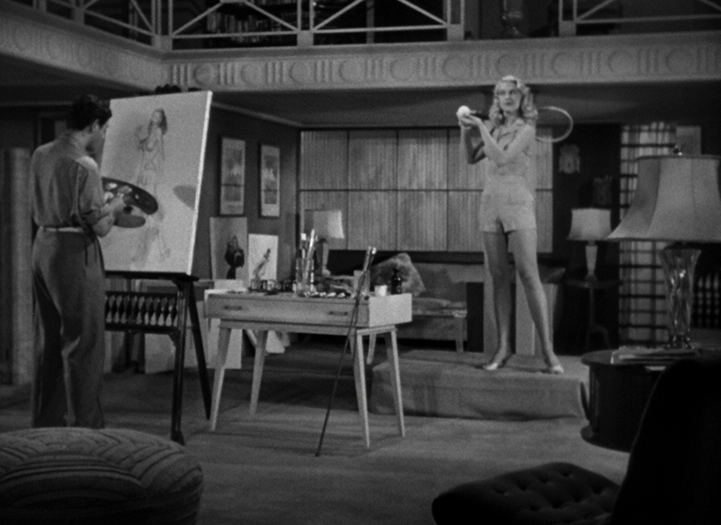 Joan Medford Is Missing (1946) —  shot,  lighting