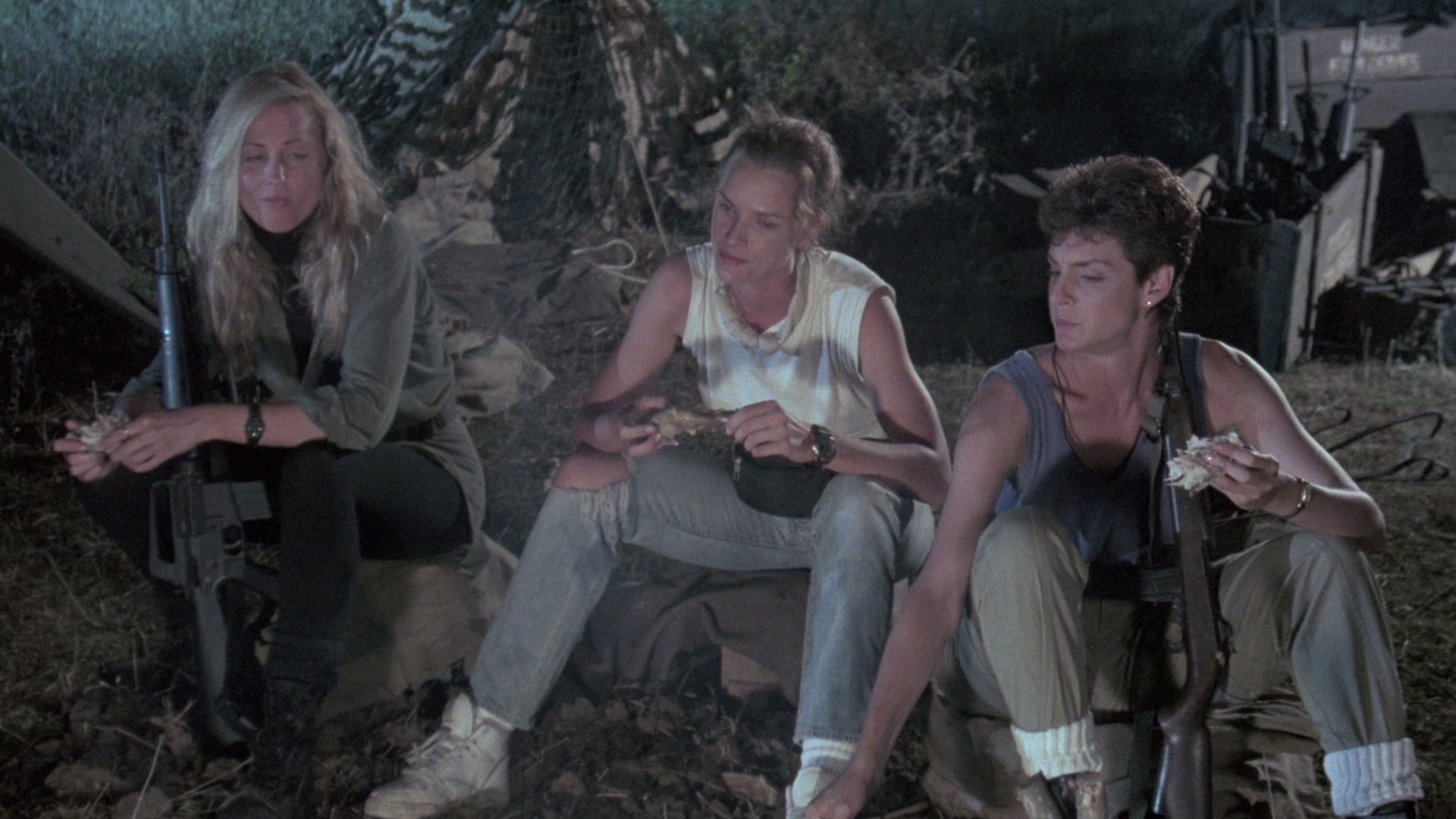 Hired to Kill (1990) —  shot,  lighting