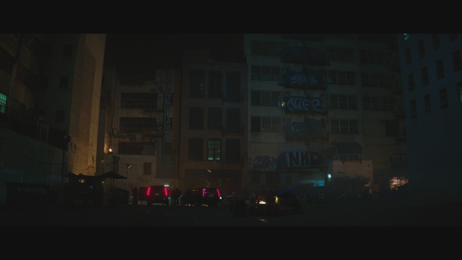 Hotel Artemis (2018) —  shot,  lighting