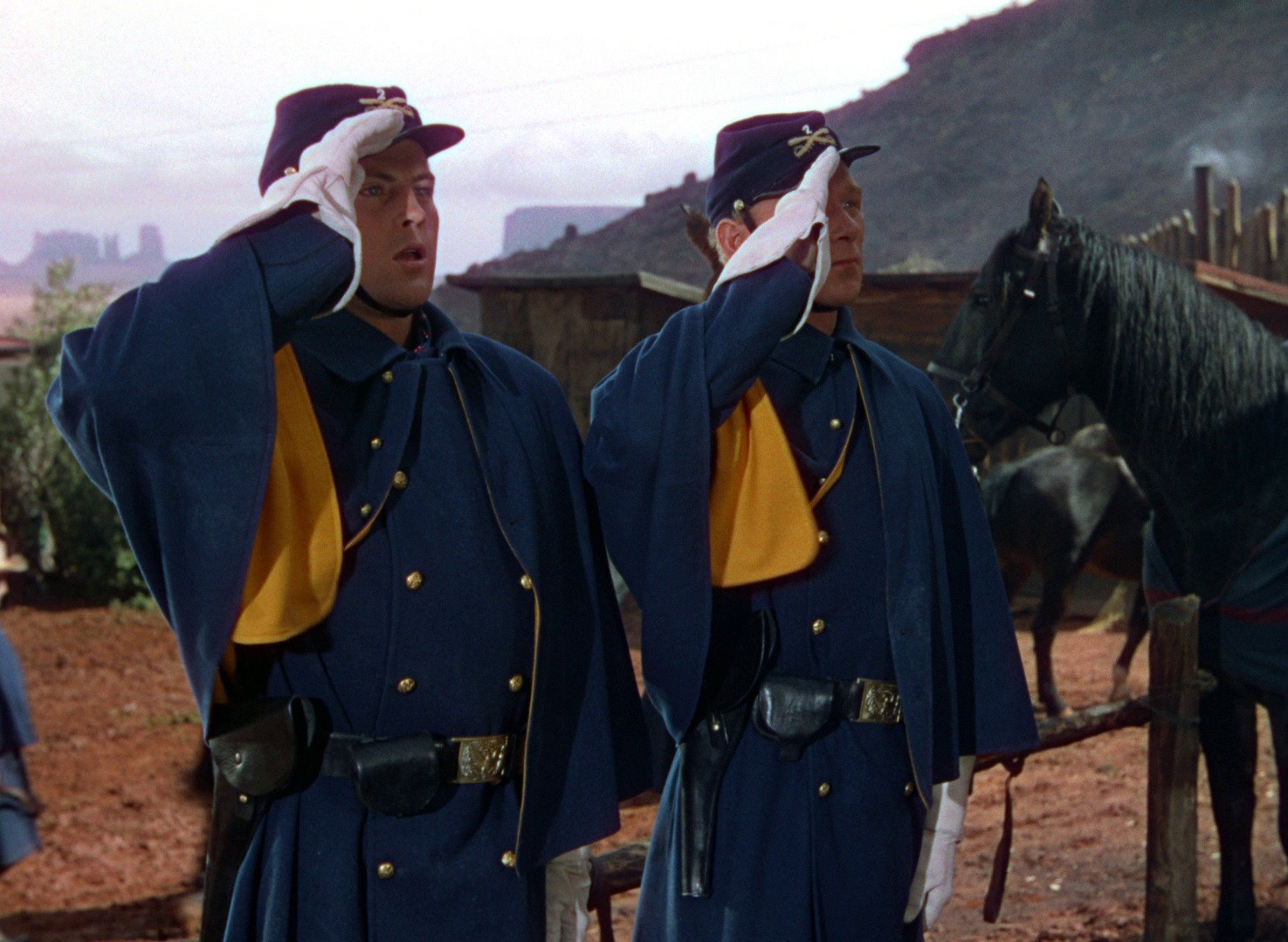 She Wore a Yellow Ribbon (1949) —  shot,  lighting