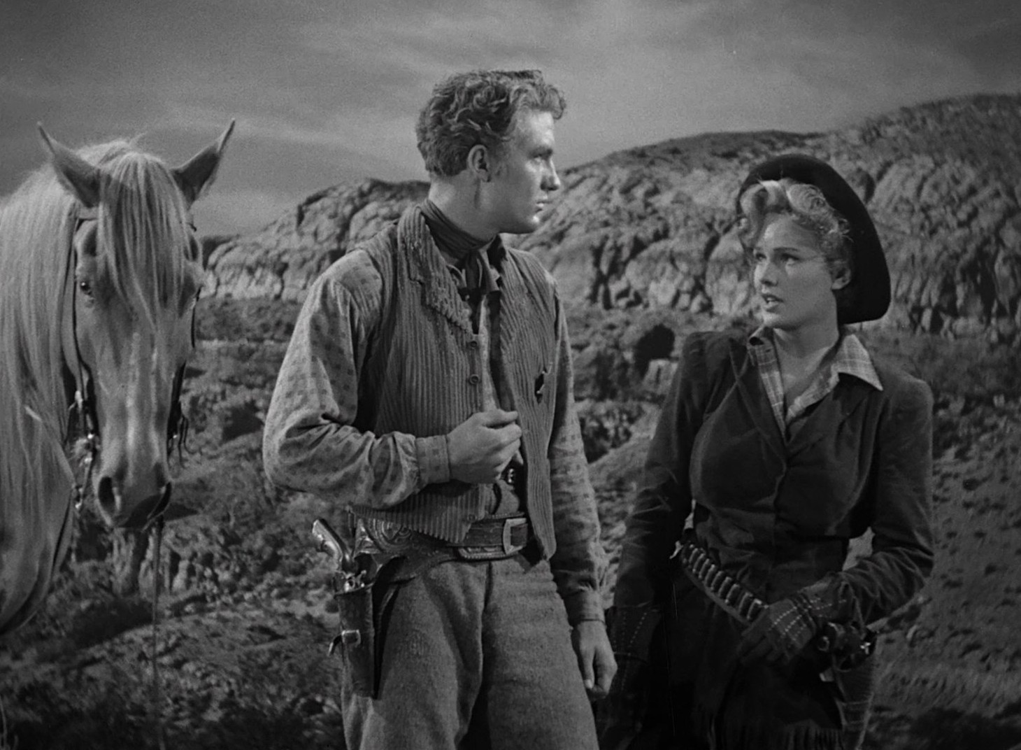 Badlands of Dakota (1941) —  shot,  lighting