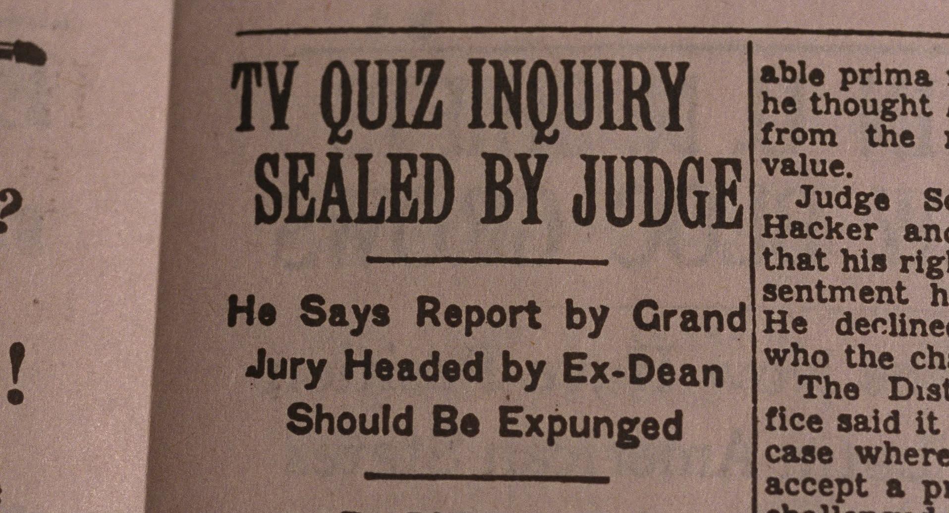 Quiz Show (1994) —  shot,  lighting