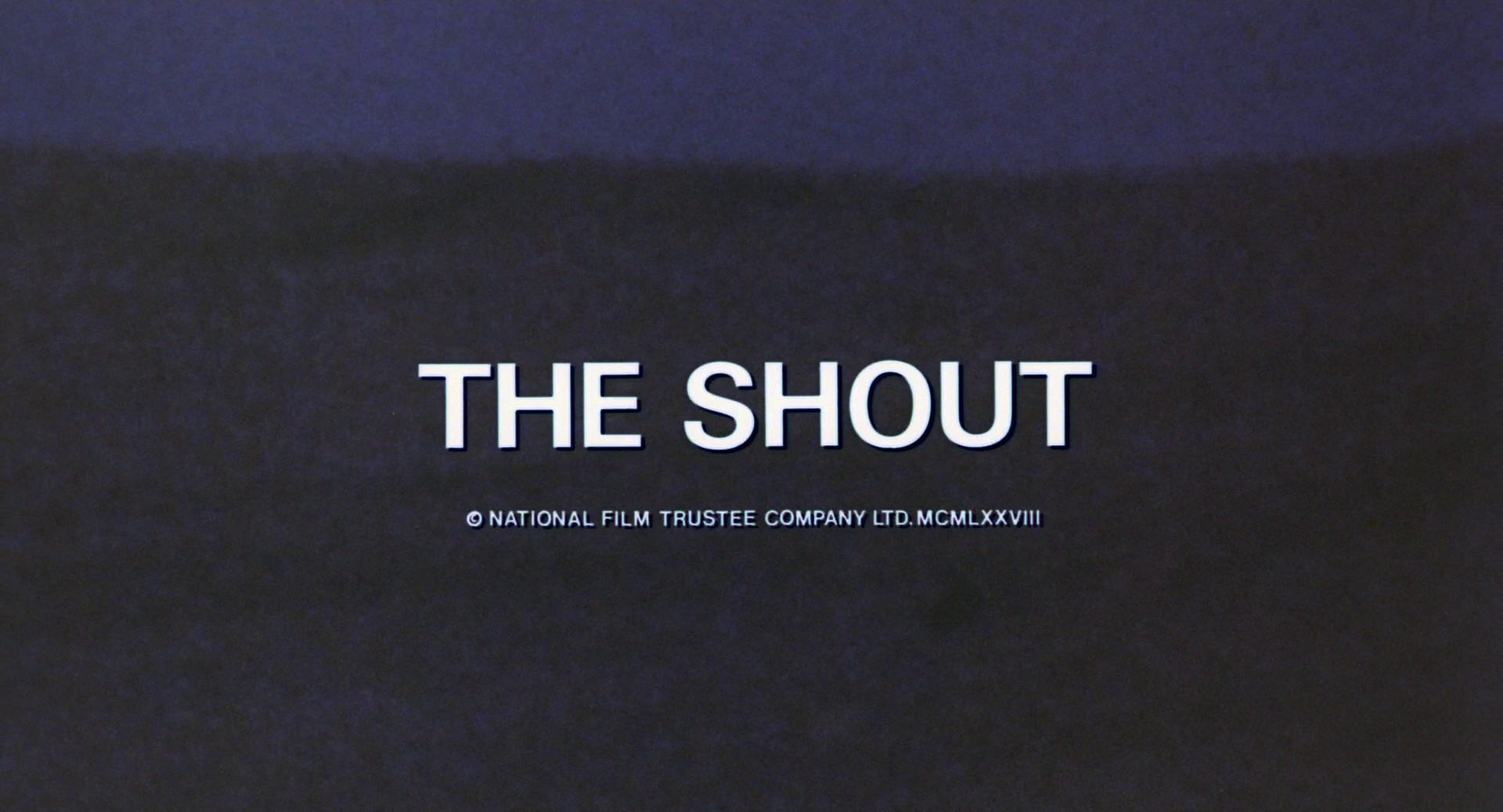 The Shout (1978) —  shot,  lighting