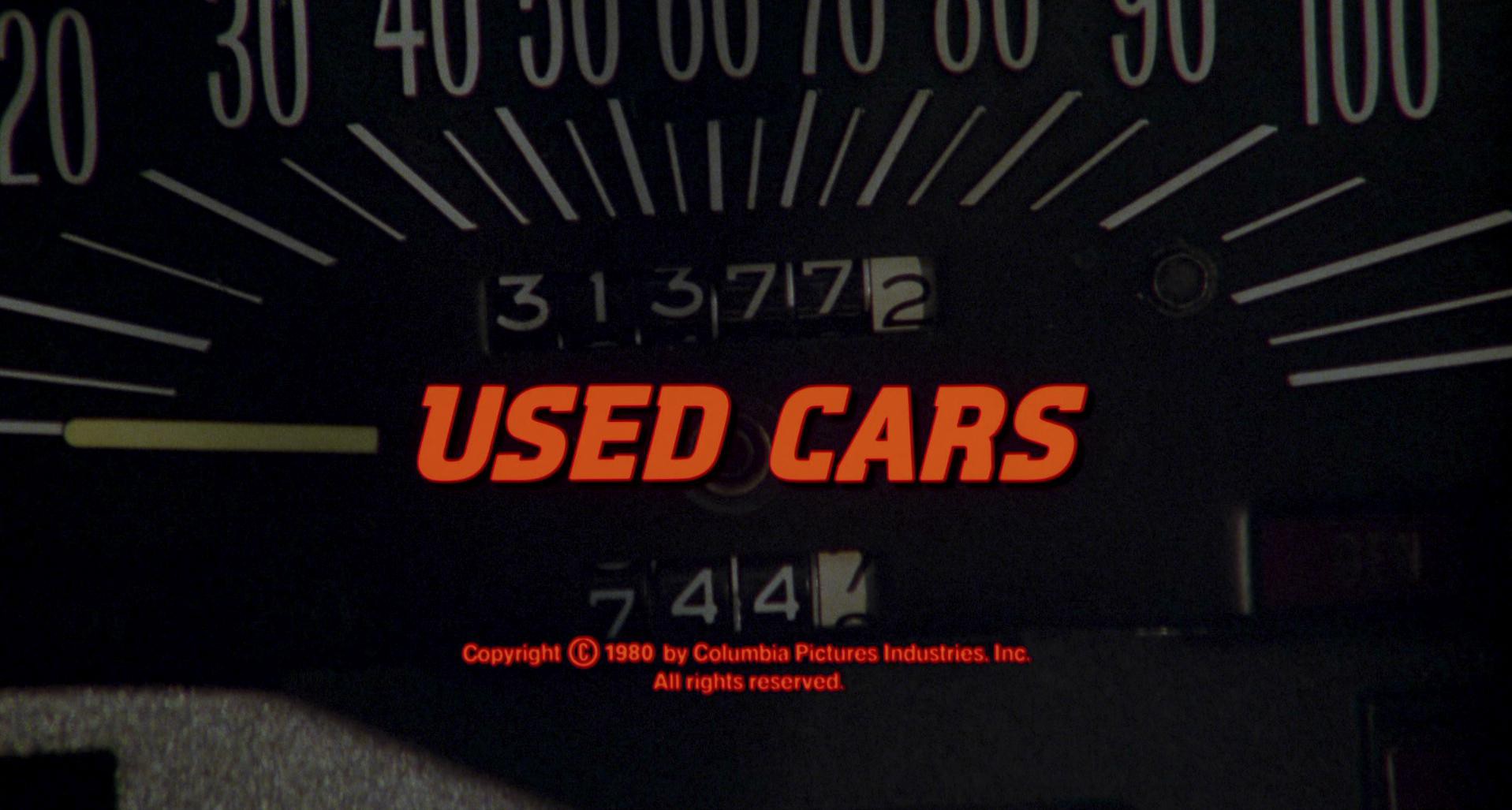 Used Cars (1980) —  shot,  lighting