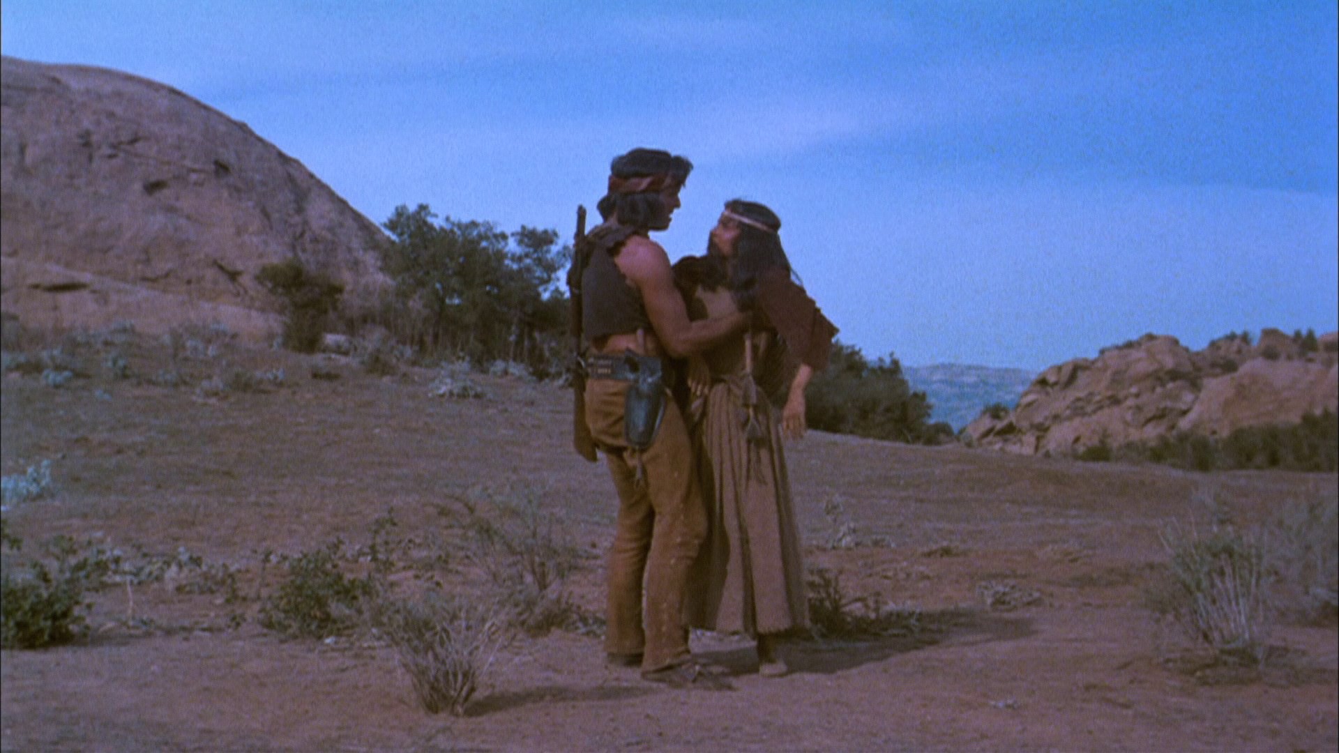 Apache (1954) —  shot,  lighting