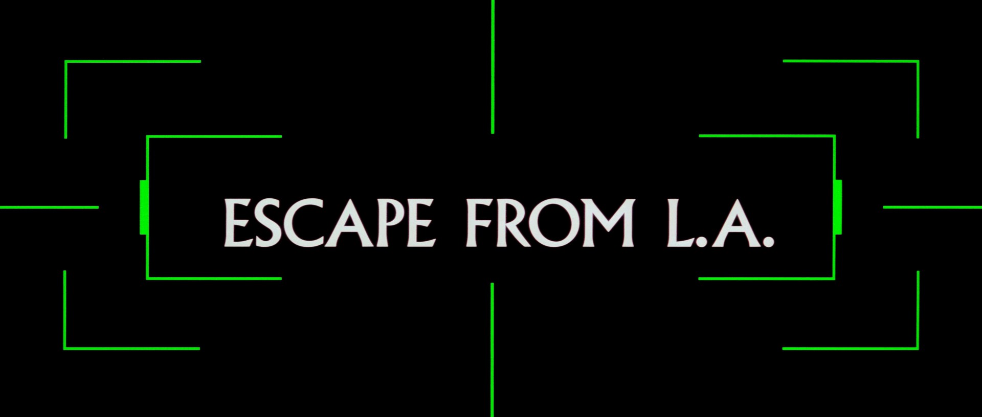 Escape from L.A. (1996) —  shot,  lighting