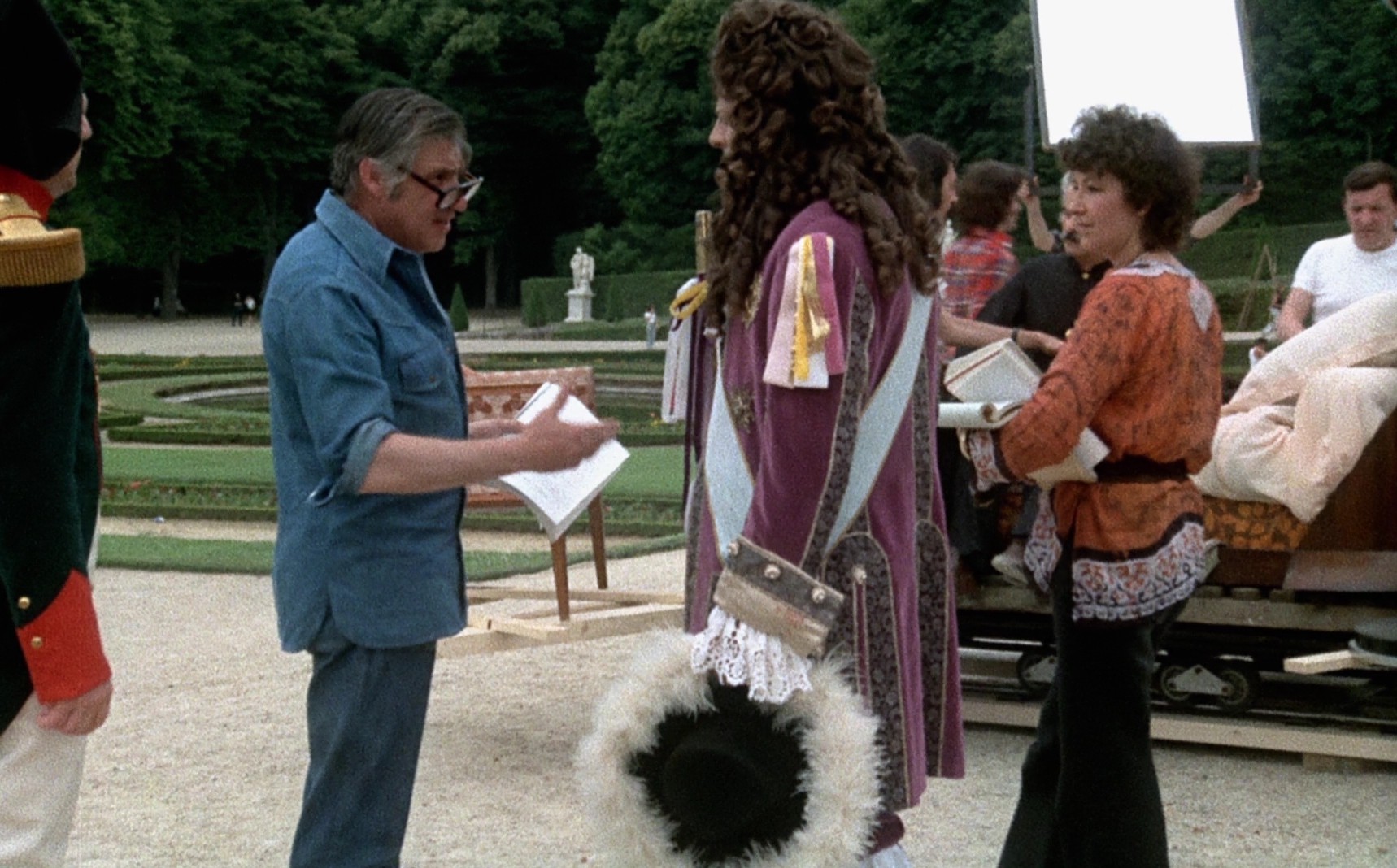 Salut l'artiste (1973) —  shot,  lighting