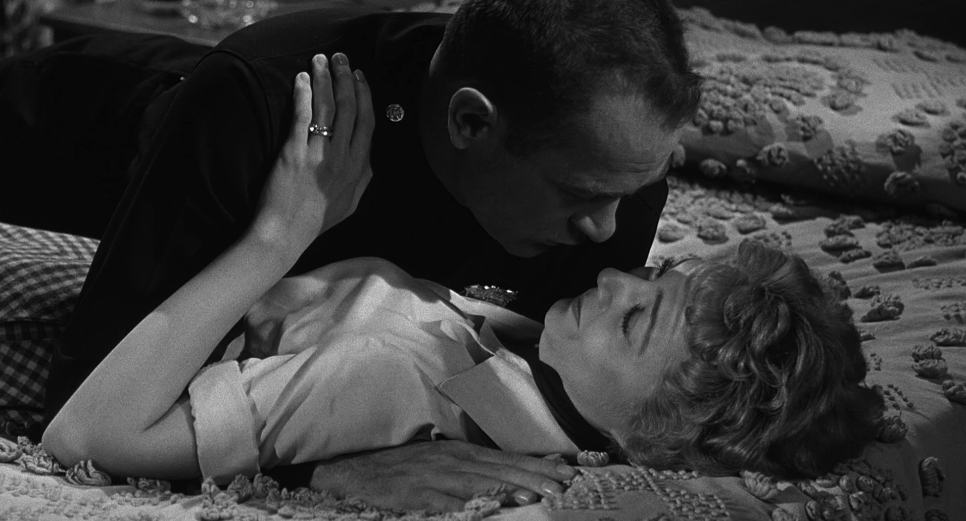 The Case Against Brooklyn (1958) —  shot,  lighting