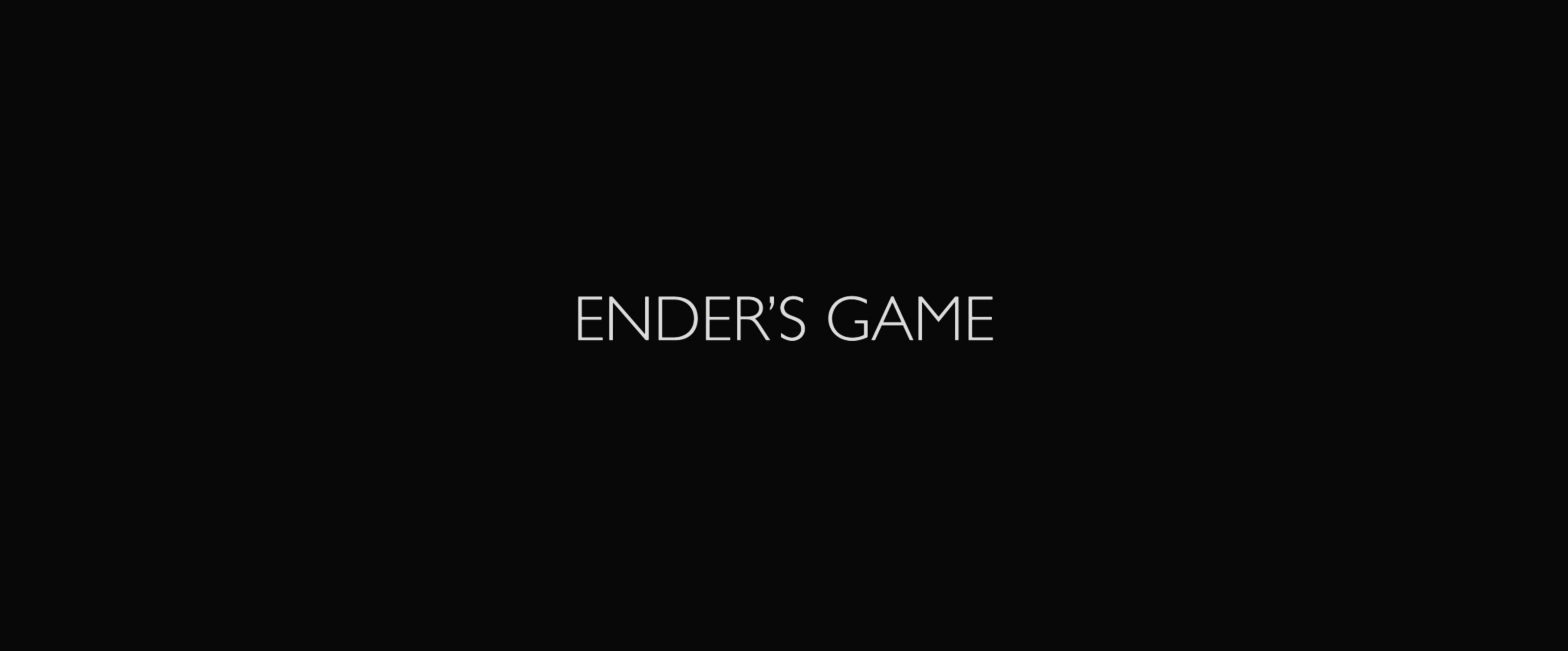 Ender's Game (2013) —  shot,  lighting