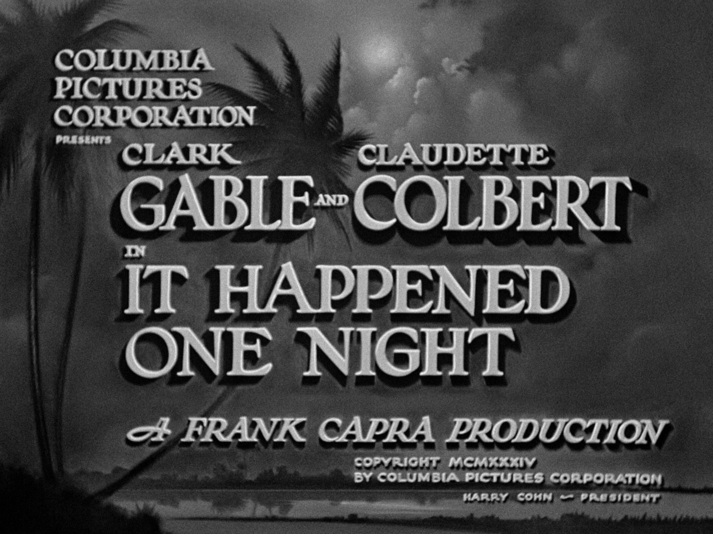 It Happened One Night (1934) —  shot,  lighting