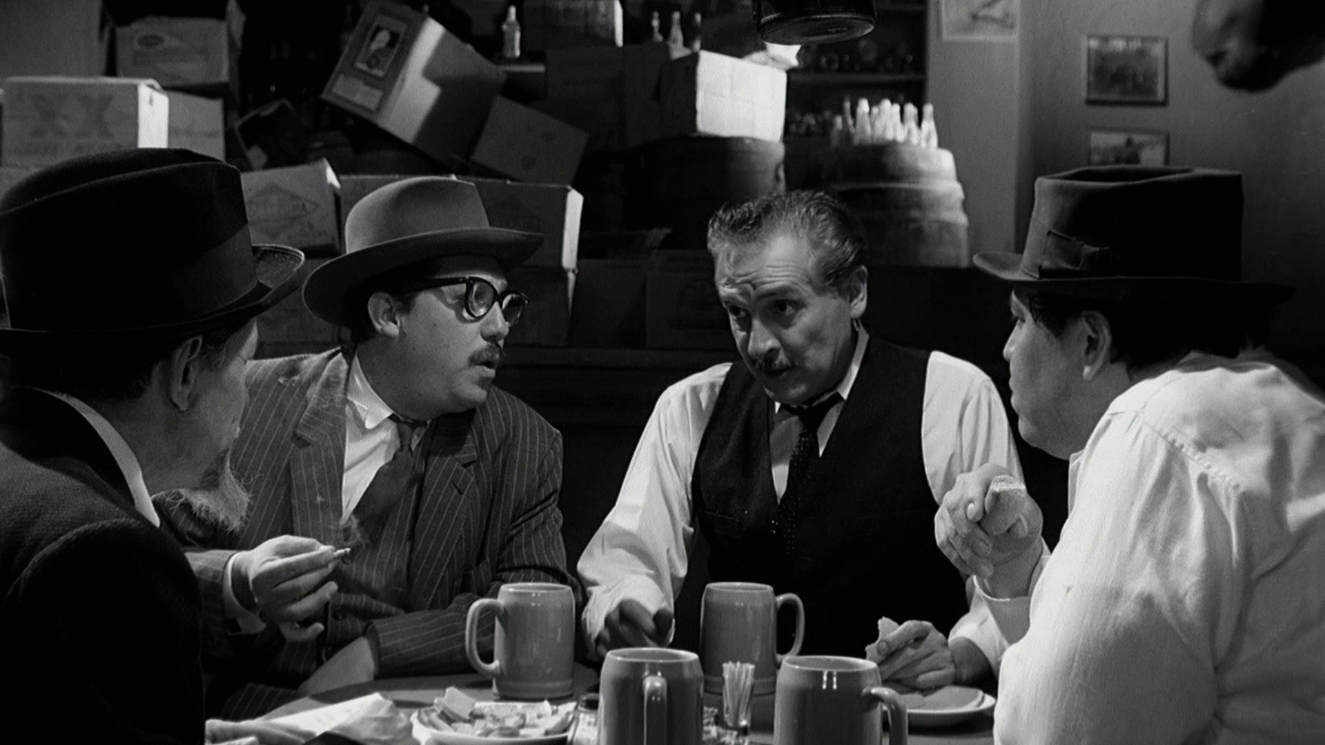 Skeleton of Mrs. Morales (1960) —  shot,  lighting