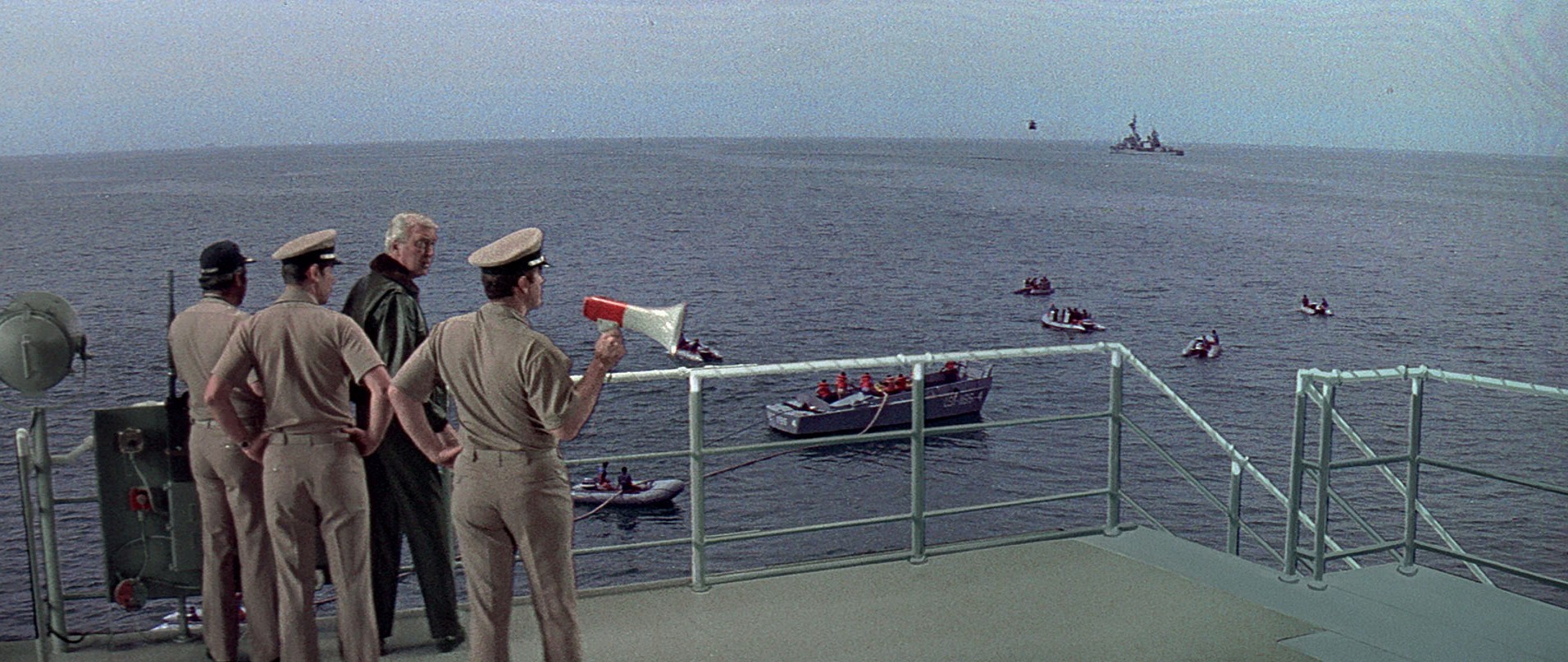 Airport '77 (1977) —  shot,  lighting