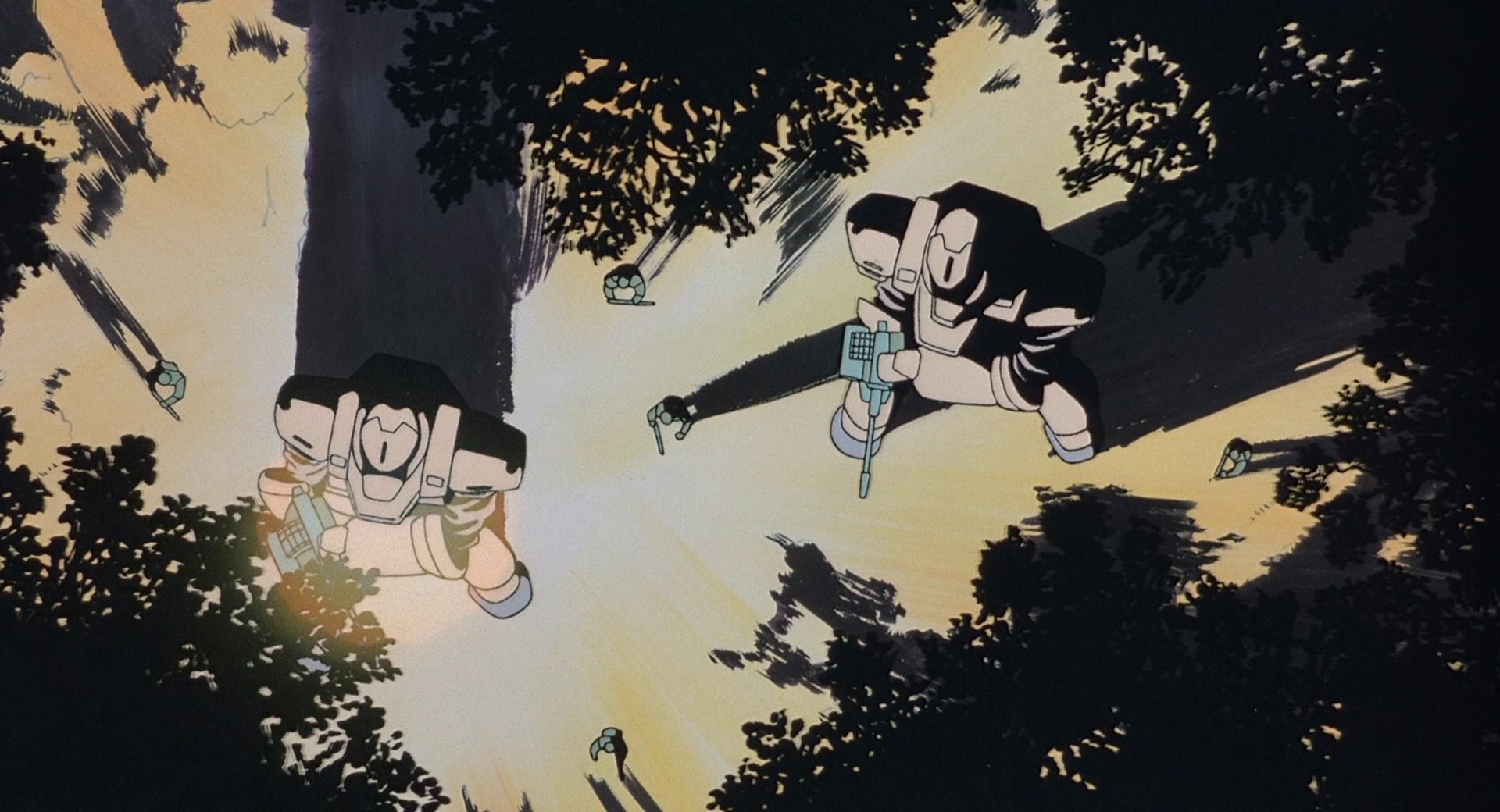 Patlabor: The Movie (1989) —  shot,  lighting