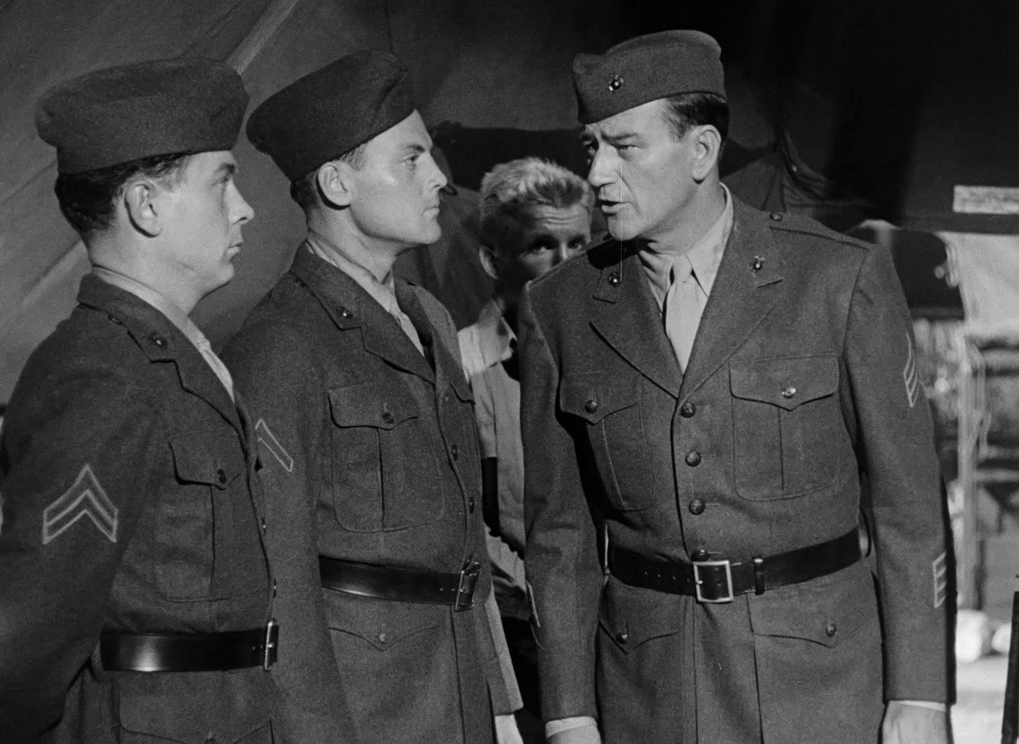 Sands of Iwo Jima (1949) —  shot,  lighting