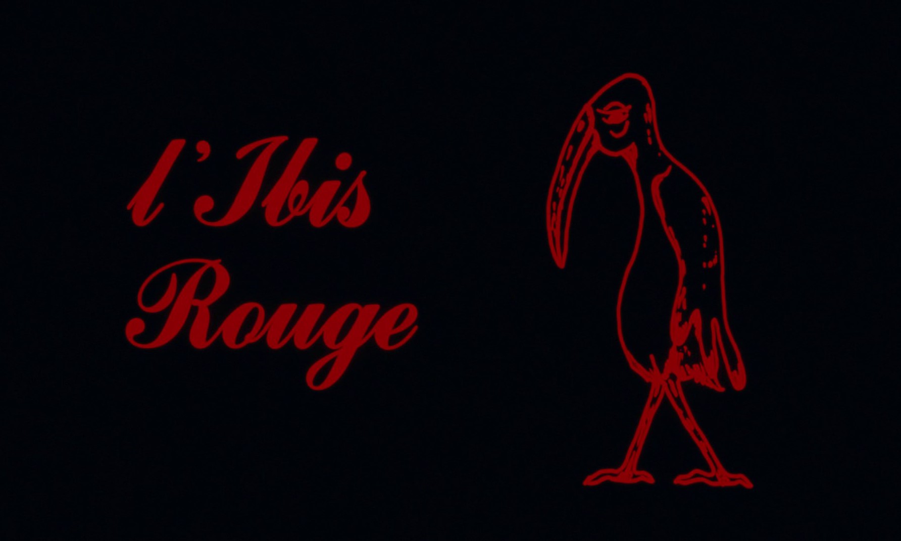 L'Ibis rouge (1975) —  shot,  lighting