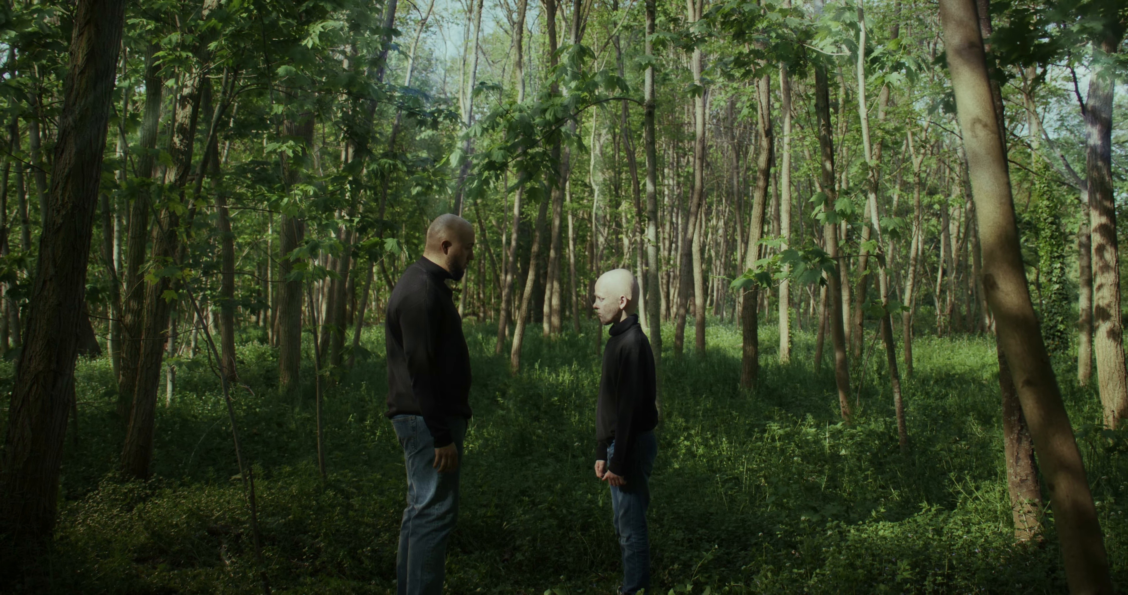 PLUS JAMAIS BLEU (2024) —  shot,  lighting