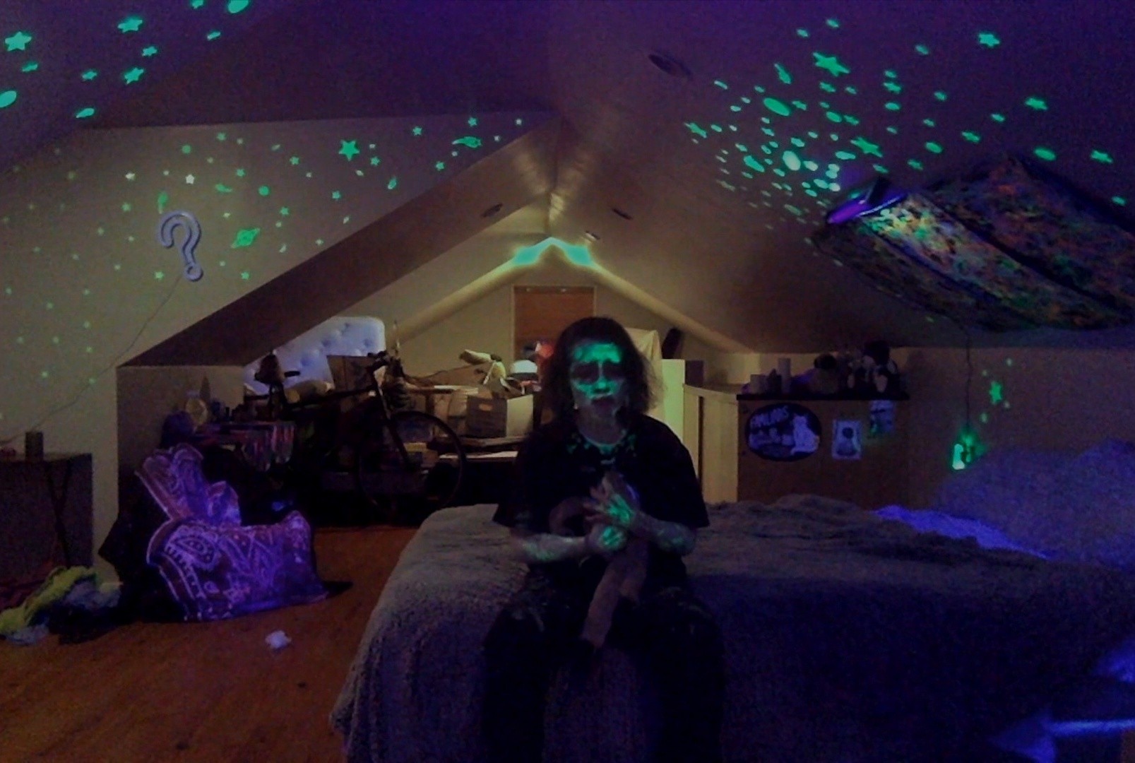 We're All Going to the World's Fair (2022) —  shot,  lighting