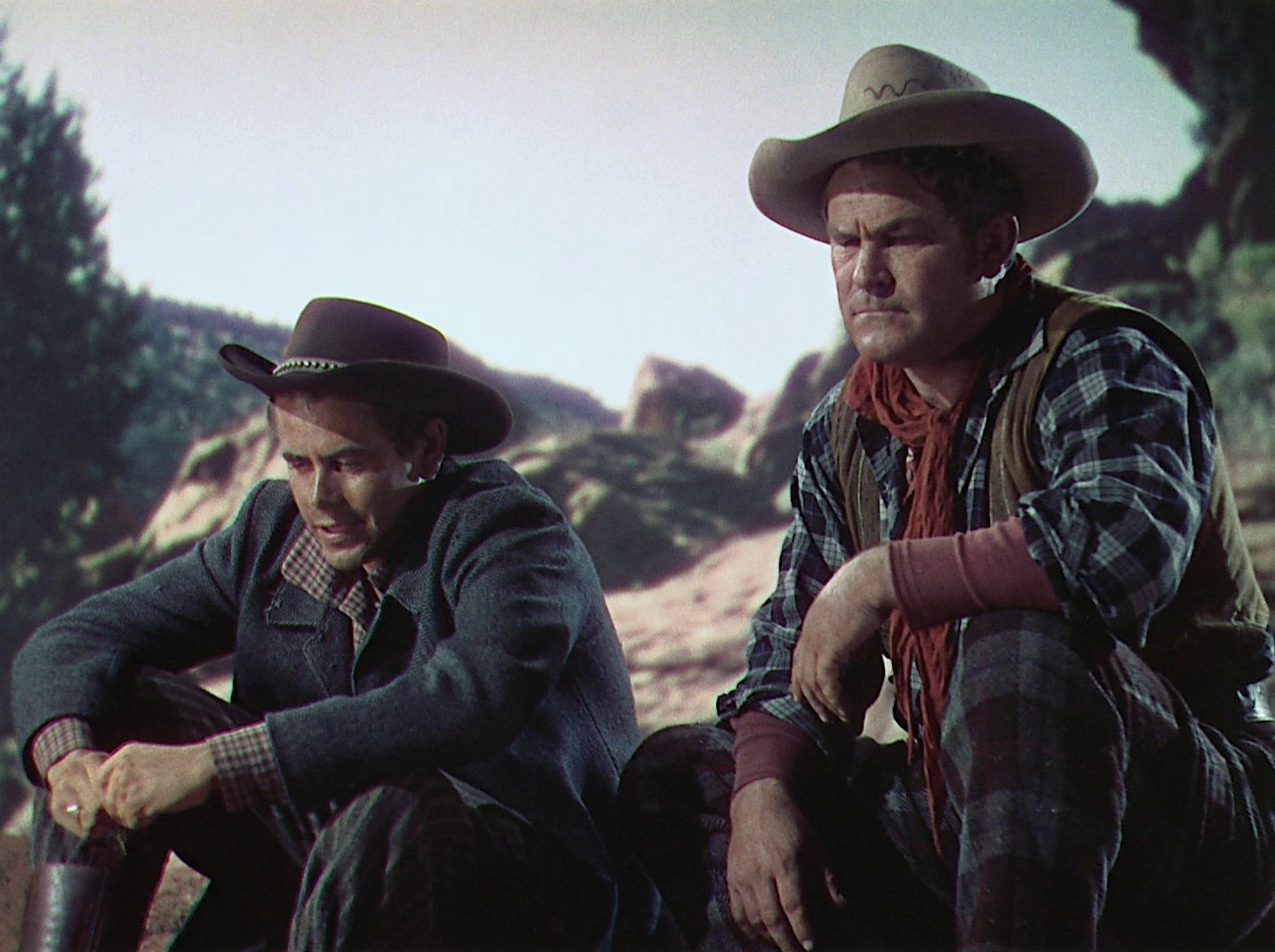 The Desperadoes (1943) —  shot,  lighting