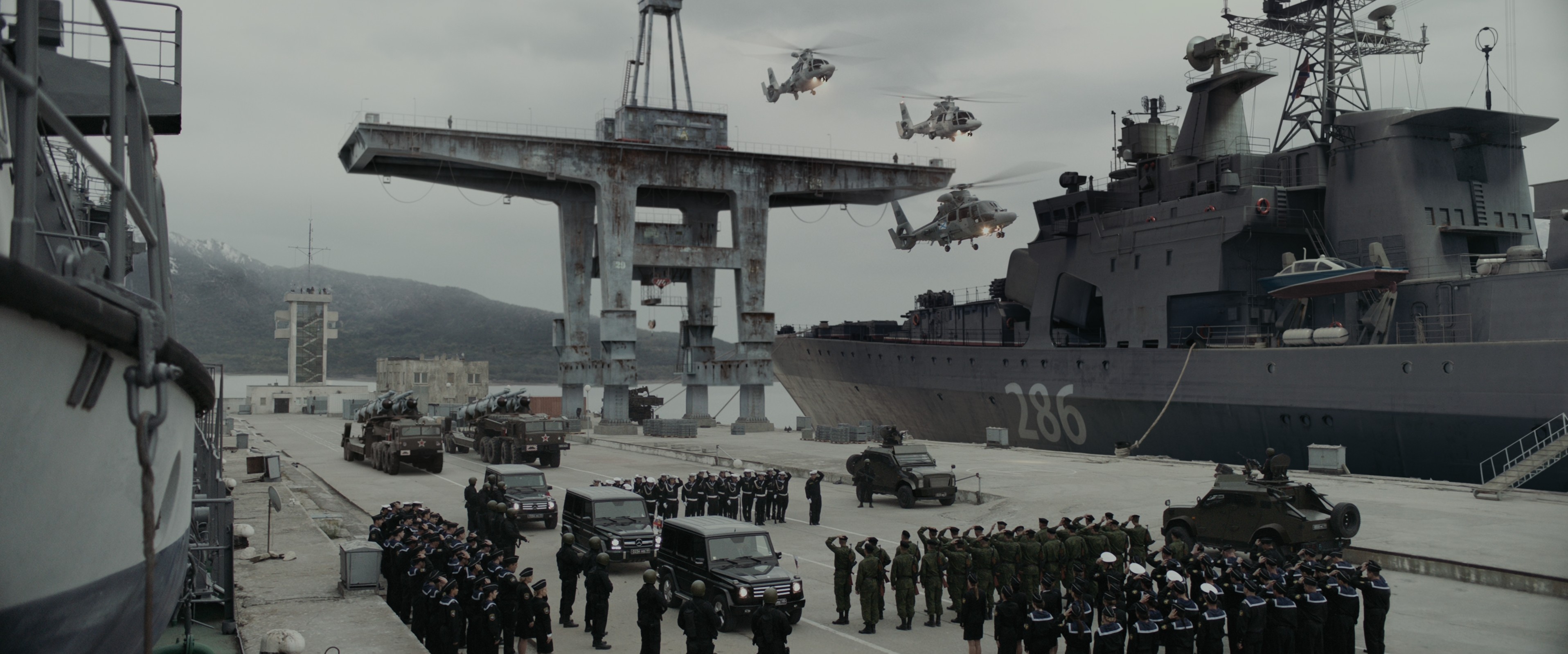 Hunter Killer (2018) —  shot,  lighting