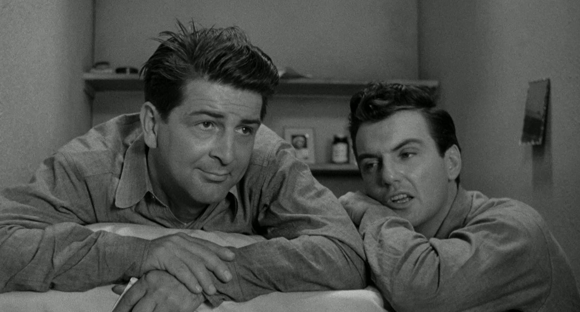 Cell 2455, Death Row (1955) —  shot,  lighting