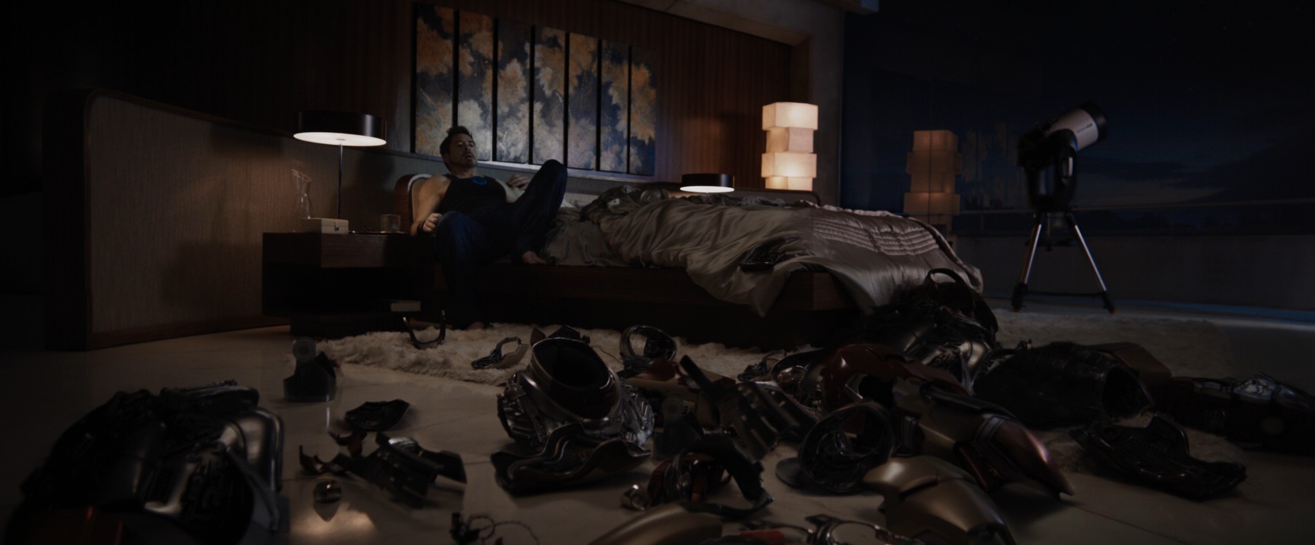 Iron Man Three (2013) —  shot,  lighting