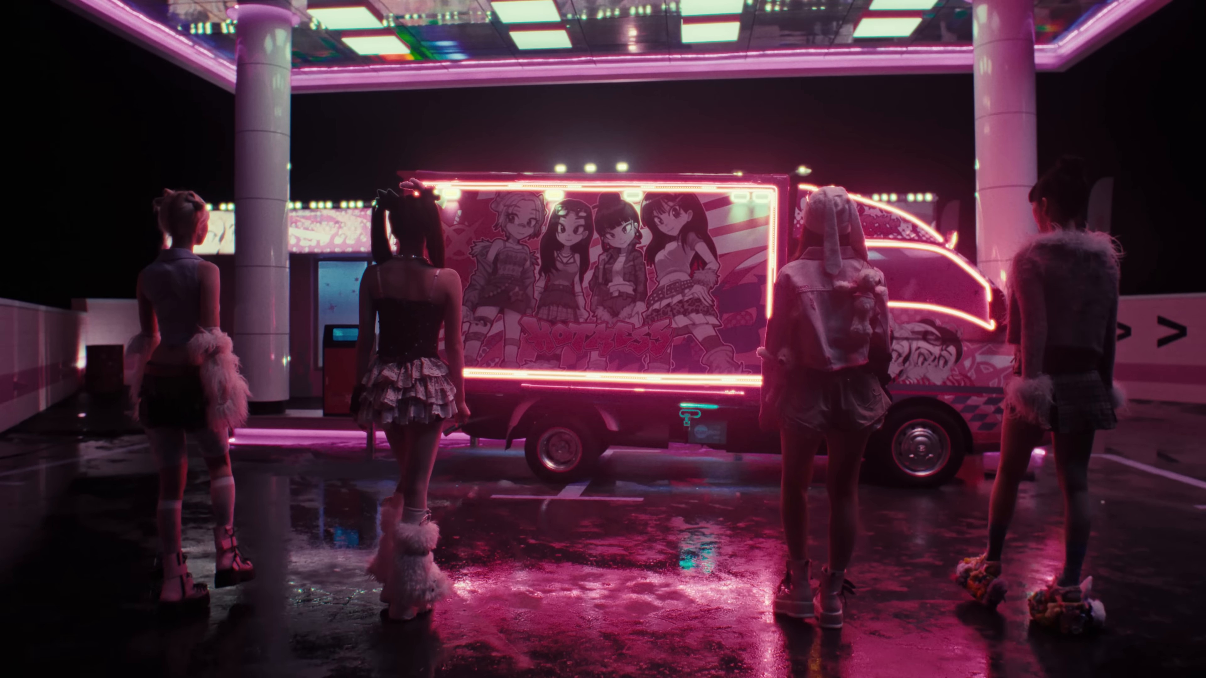 Hot Mess (2024) —  shot,  lighting