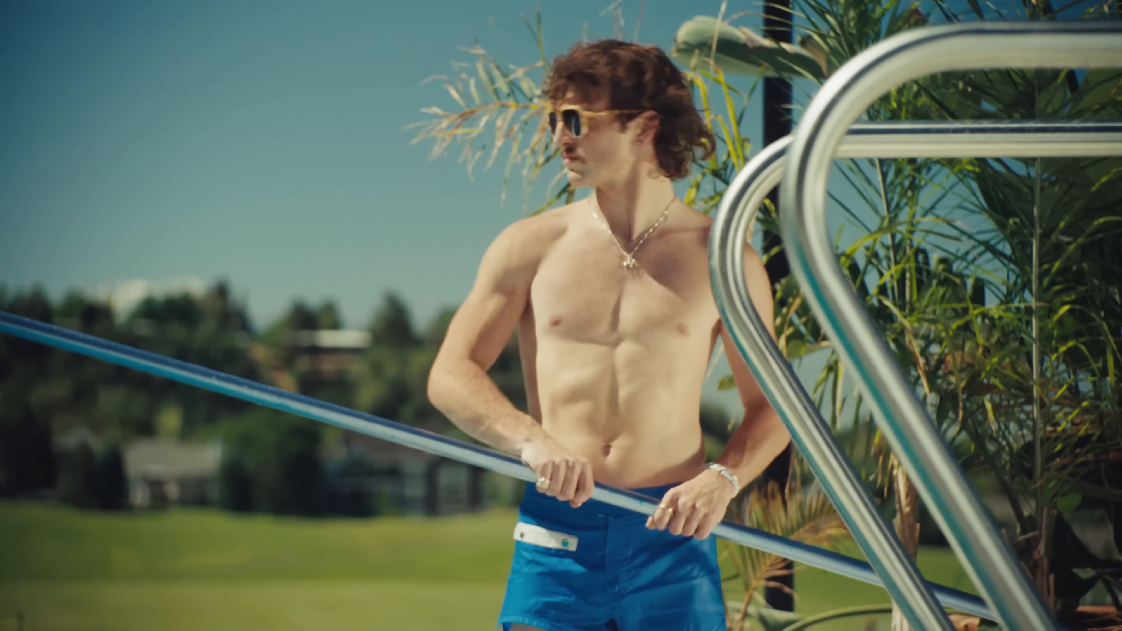 Mr Electric Blue (2025) —  shot,  lighting